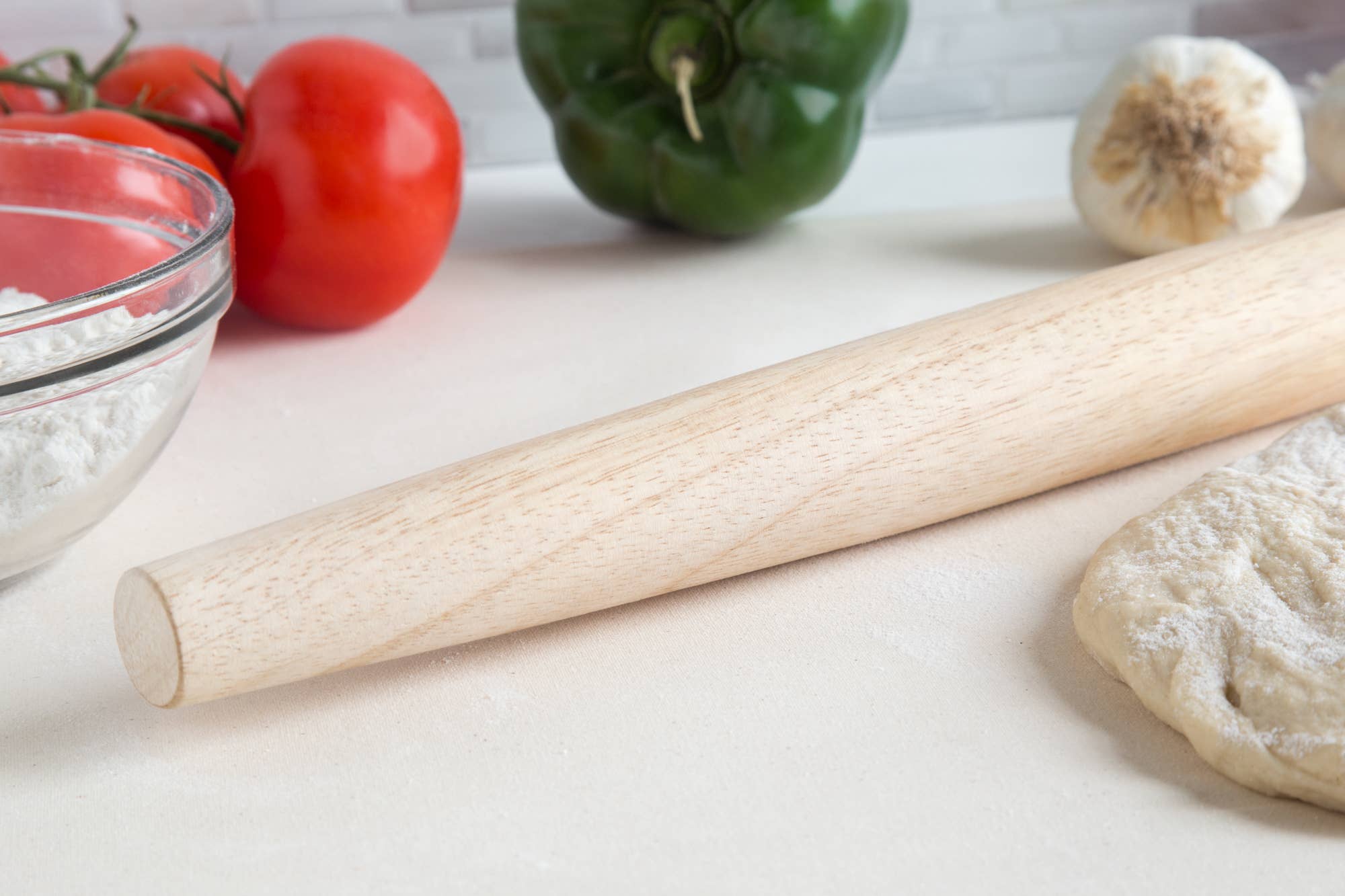 Fox Run 20-inch wood rolling pin packaging