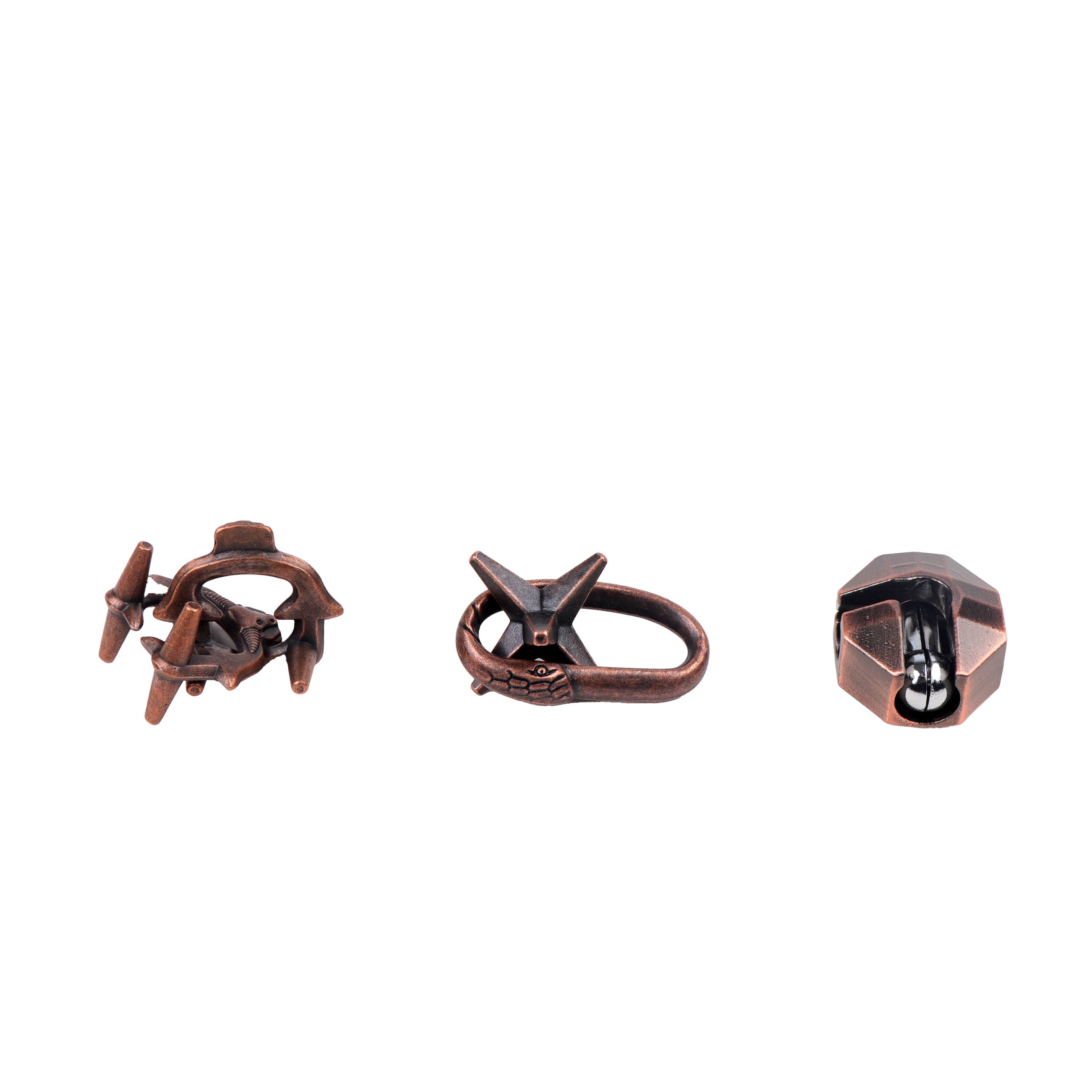 True Genius Viking Forge 3 piece puzzle set pieces
