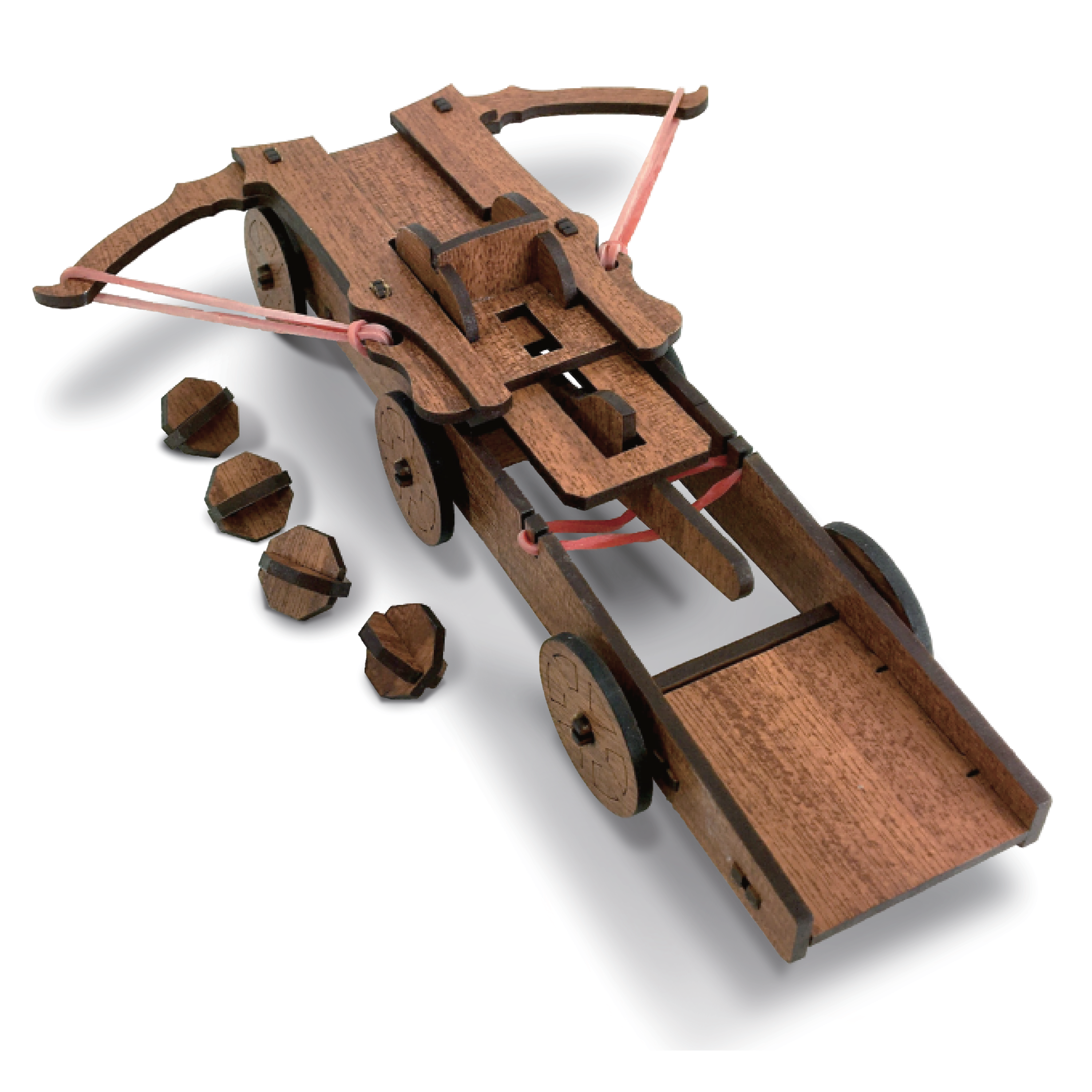 Mini Crossbow : Wooden Engineering Model Building Kit