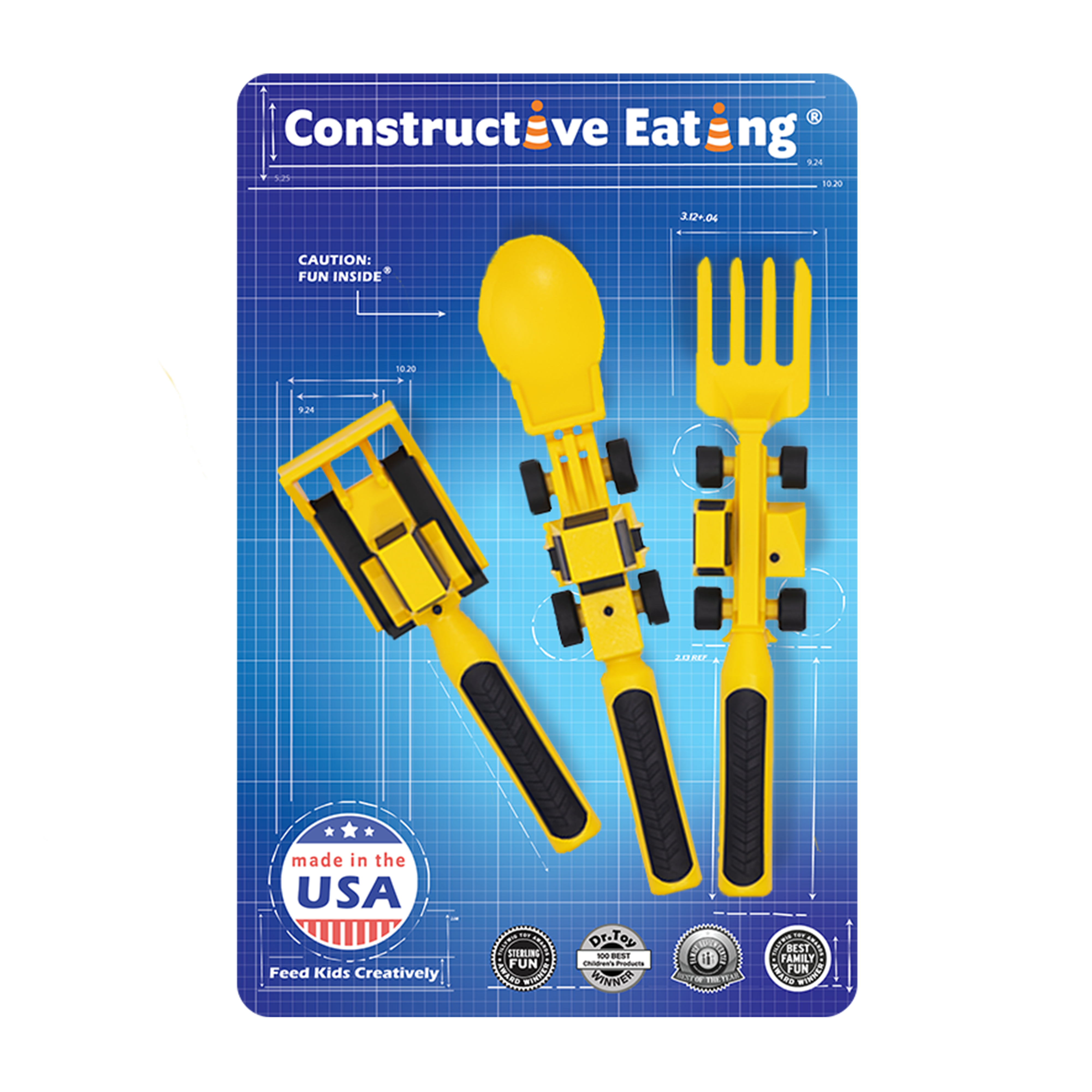 Set of 3 Construction Utensils