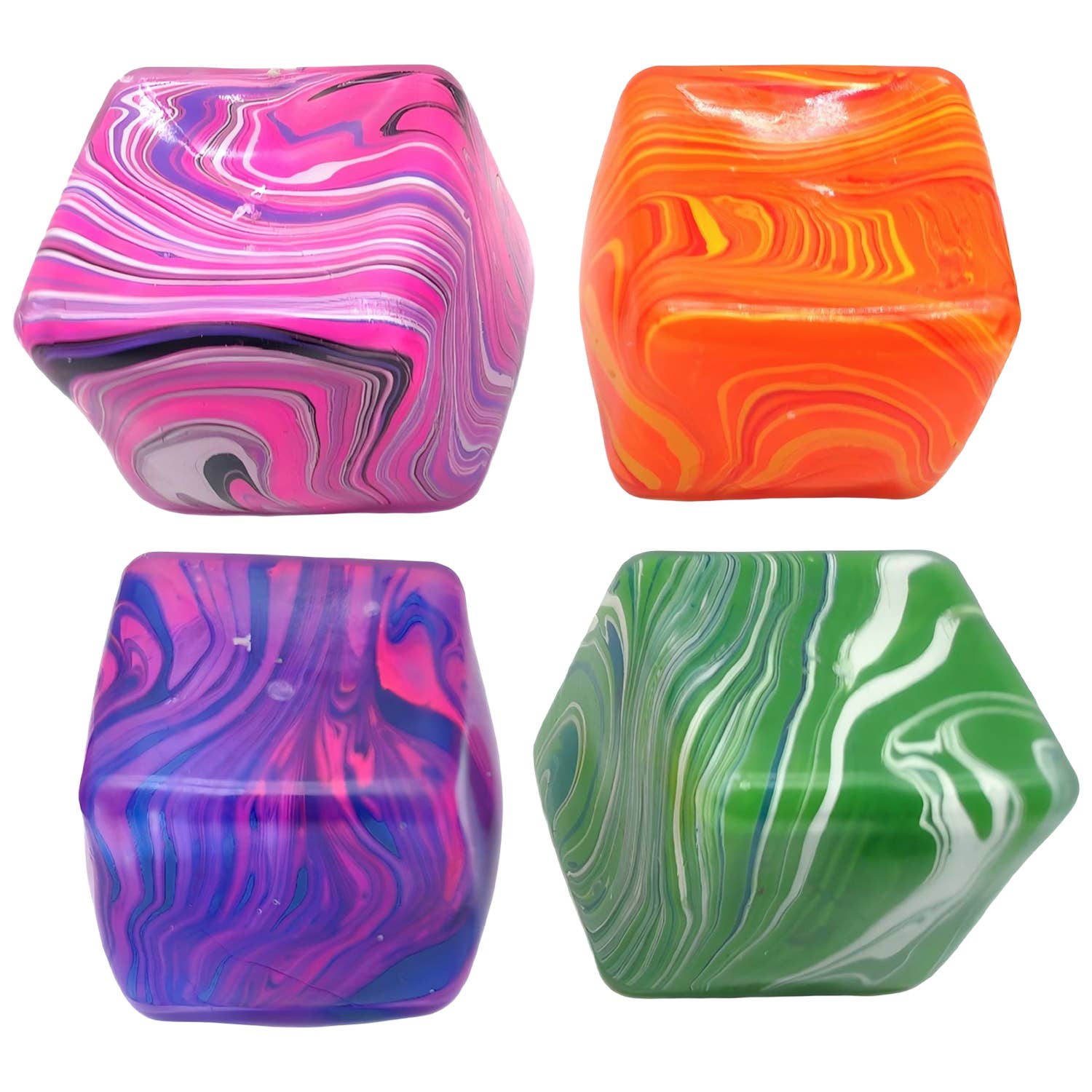 Squish Marble Cube