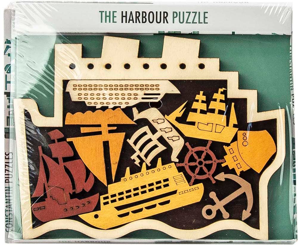 Constantin Harbour Puzzle wooden brainteaser in packaging