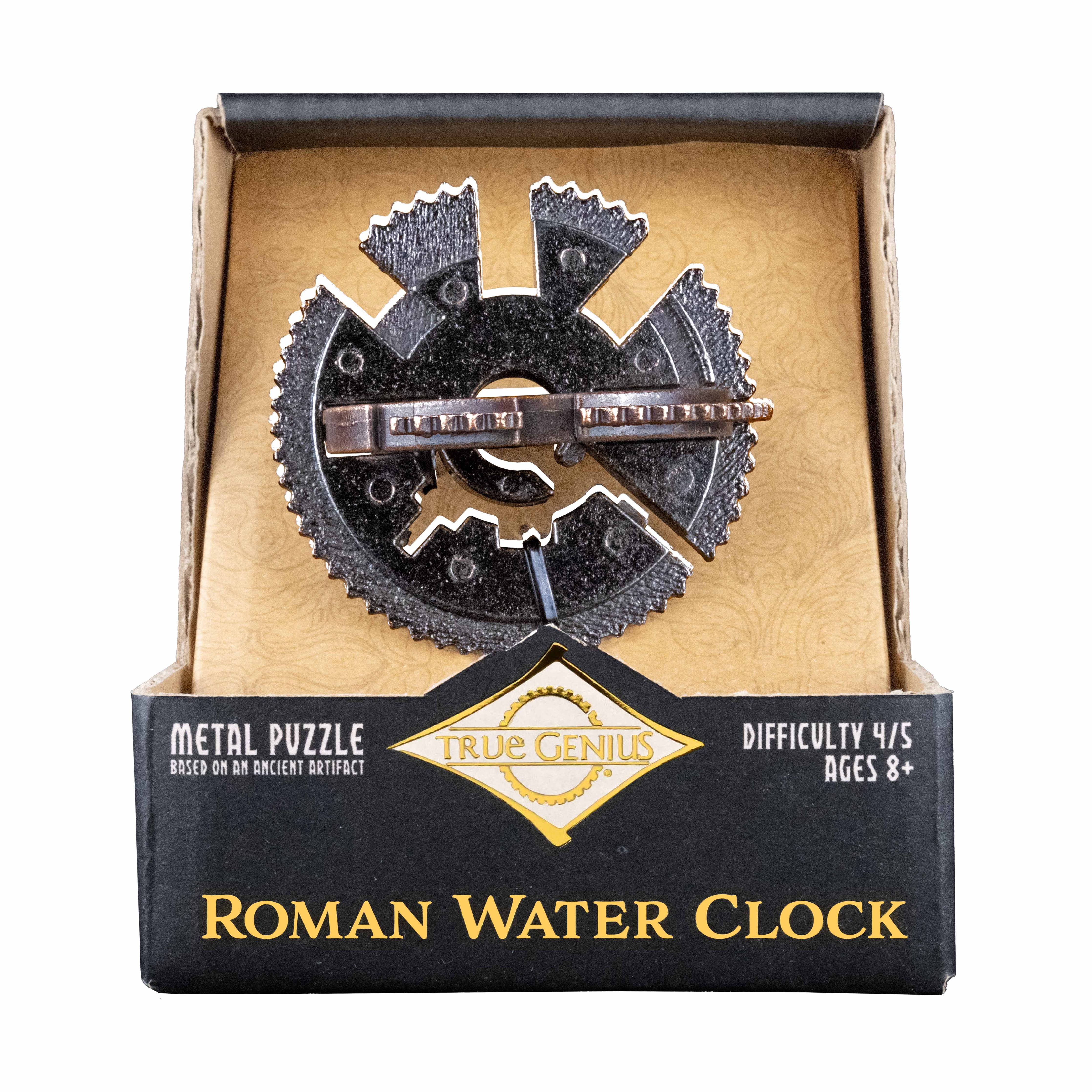 Roman Water Clock Brainteaser puzzle alternate view