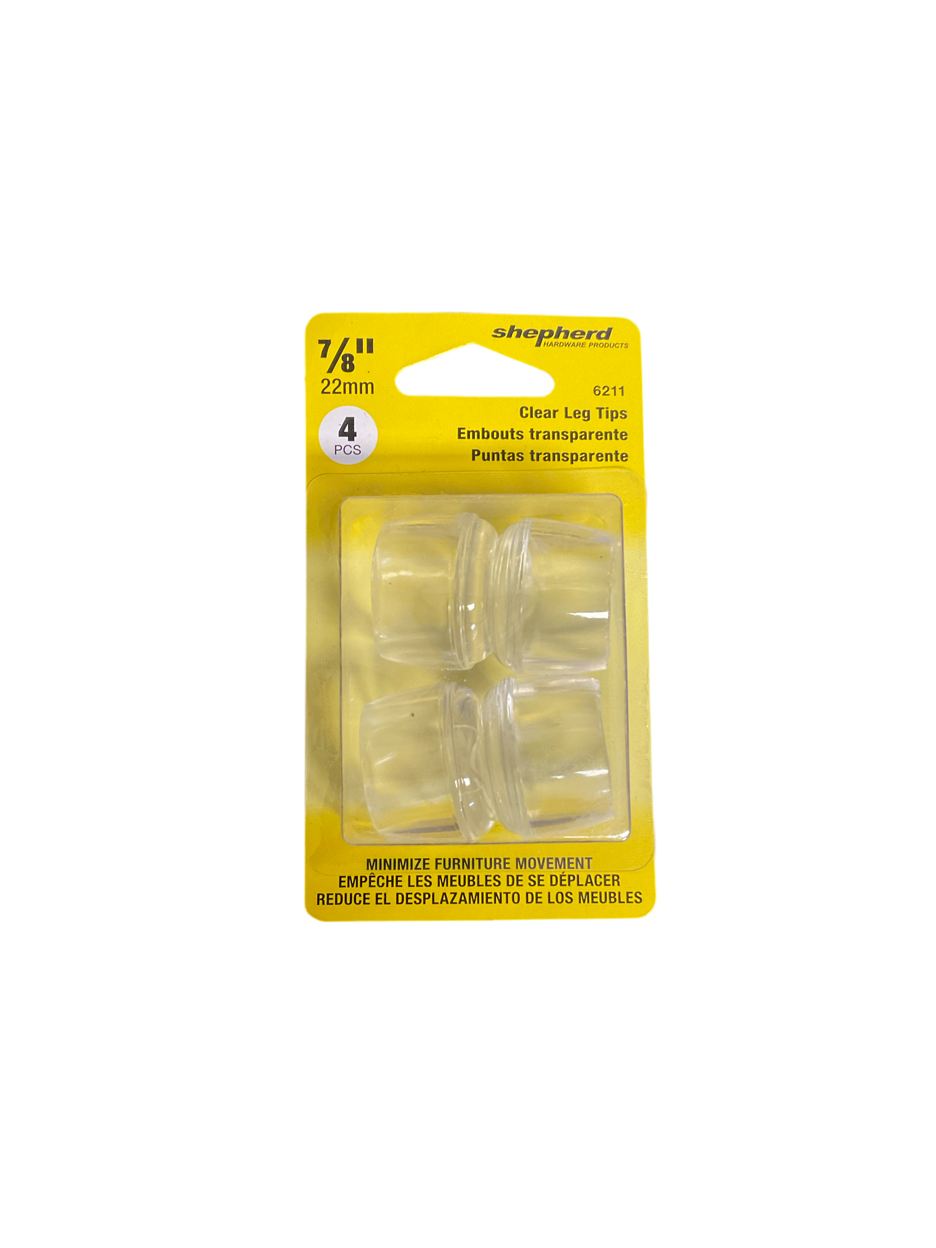 Shepherd Hardware products packaging back view