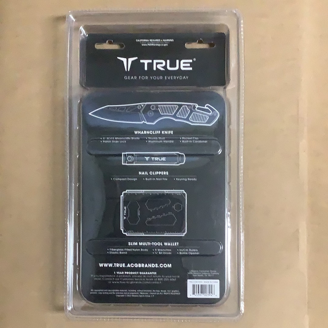 True Standard Issue Kit tools displayed individually