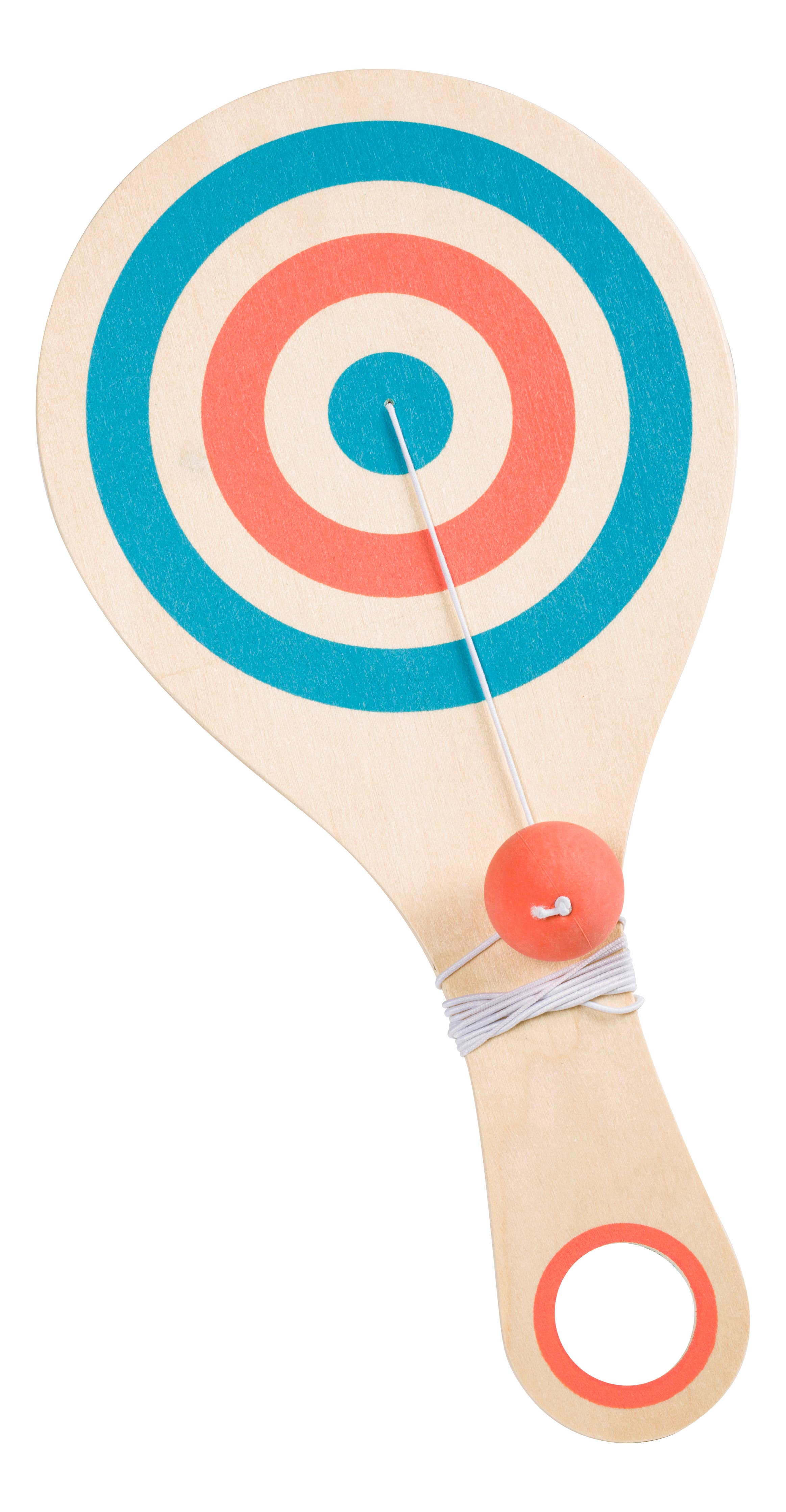 Neato! Bounce Back Paddle Ball classic toy close-up