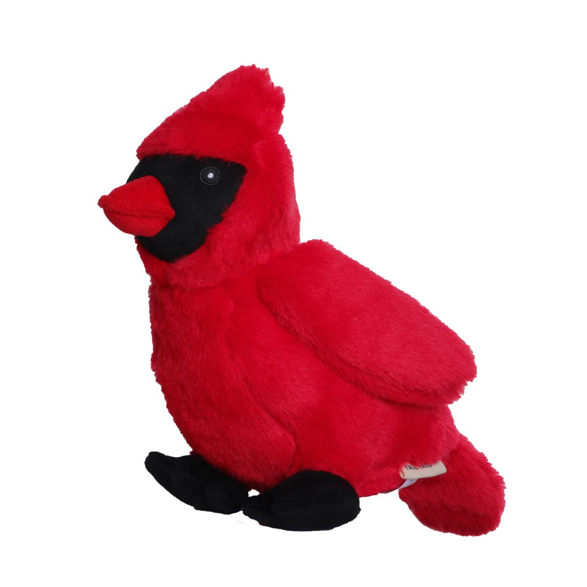 Tall Tails Animated Cardinal Dog Toy close-up