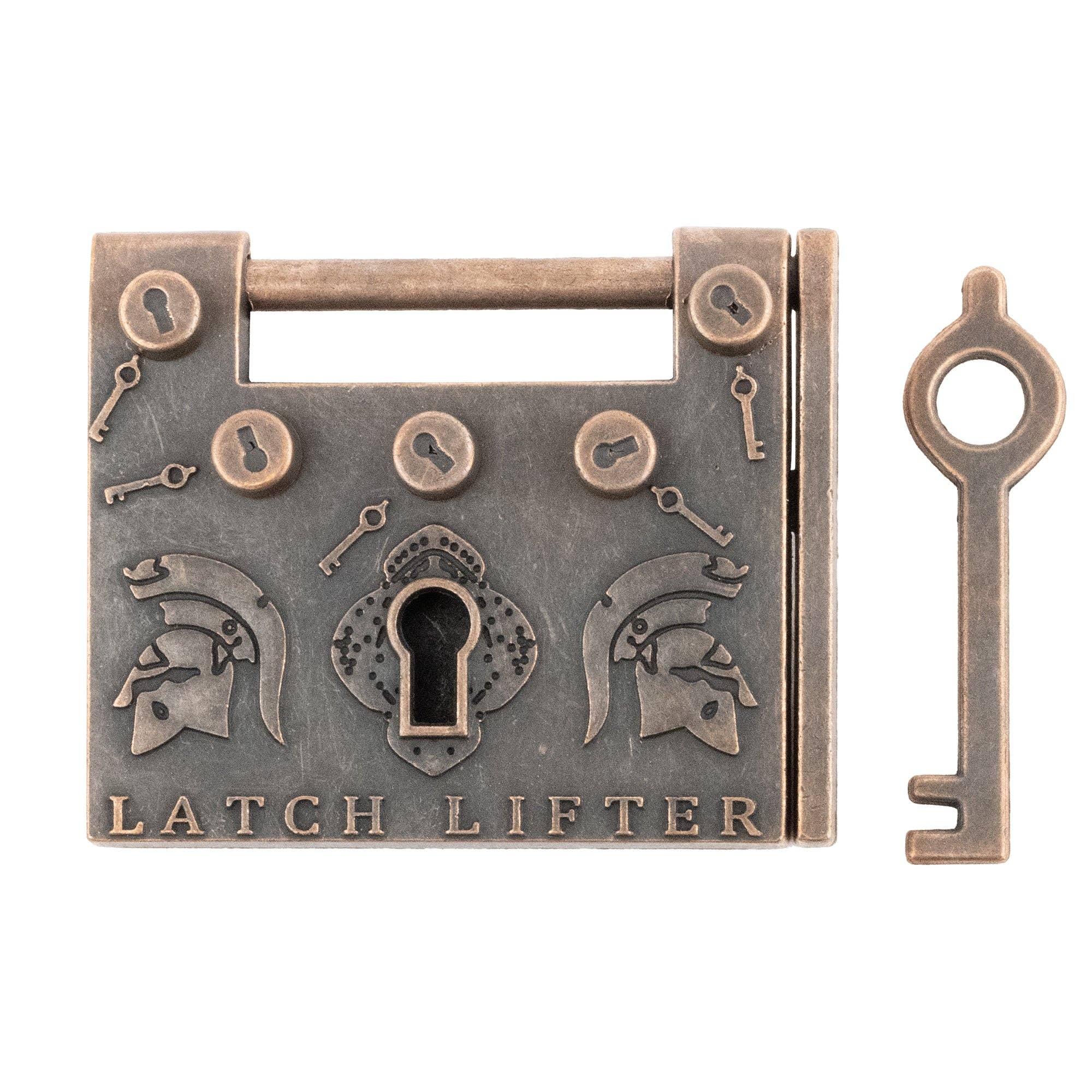 Latch Lifter trick lock showing latch mechanism detail