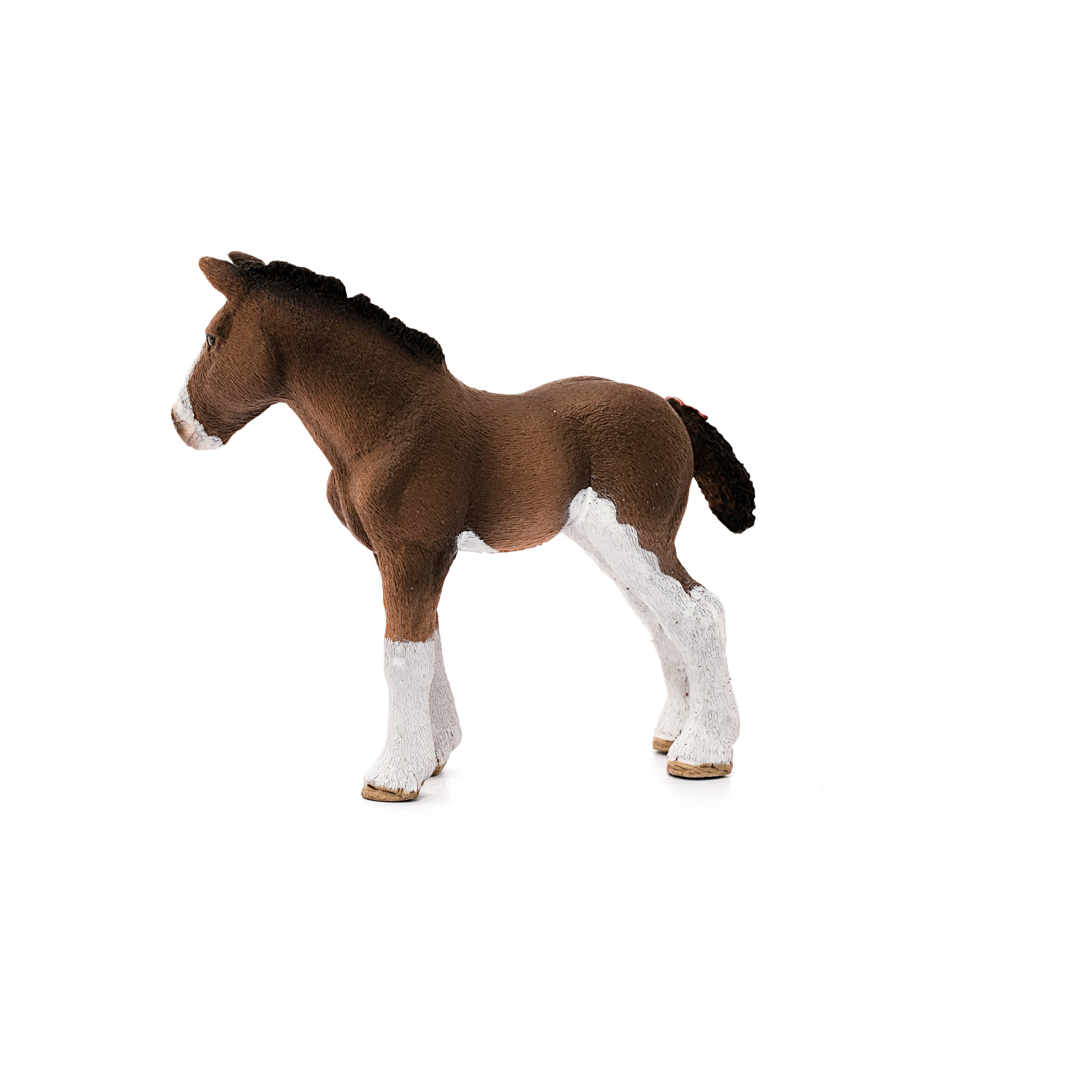 Clydesdale Foal Farm Horse Toy