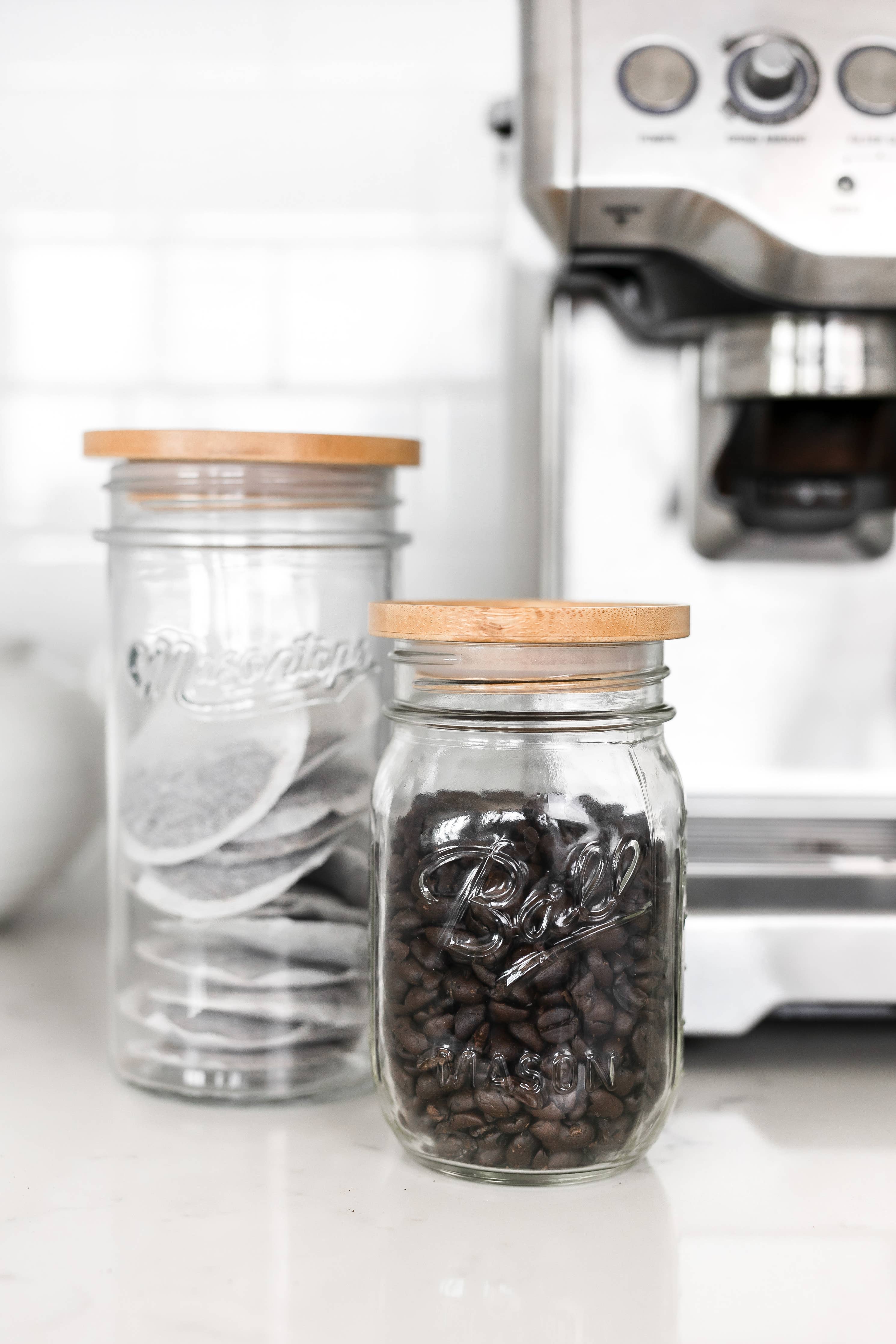 Masontops - Timber Top Bamboo Mason Jar Storage Lids