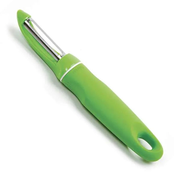 Norpro Swivel Peeler in green with stainless steel blade