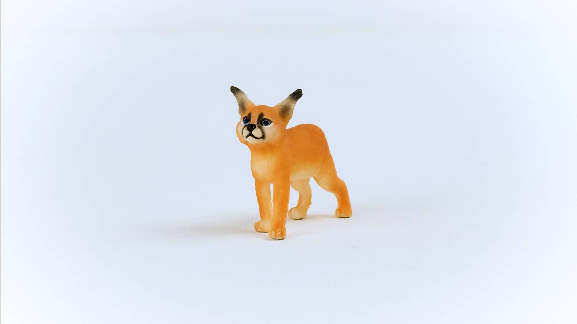 Caracal Cub Safari Animal Toy