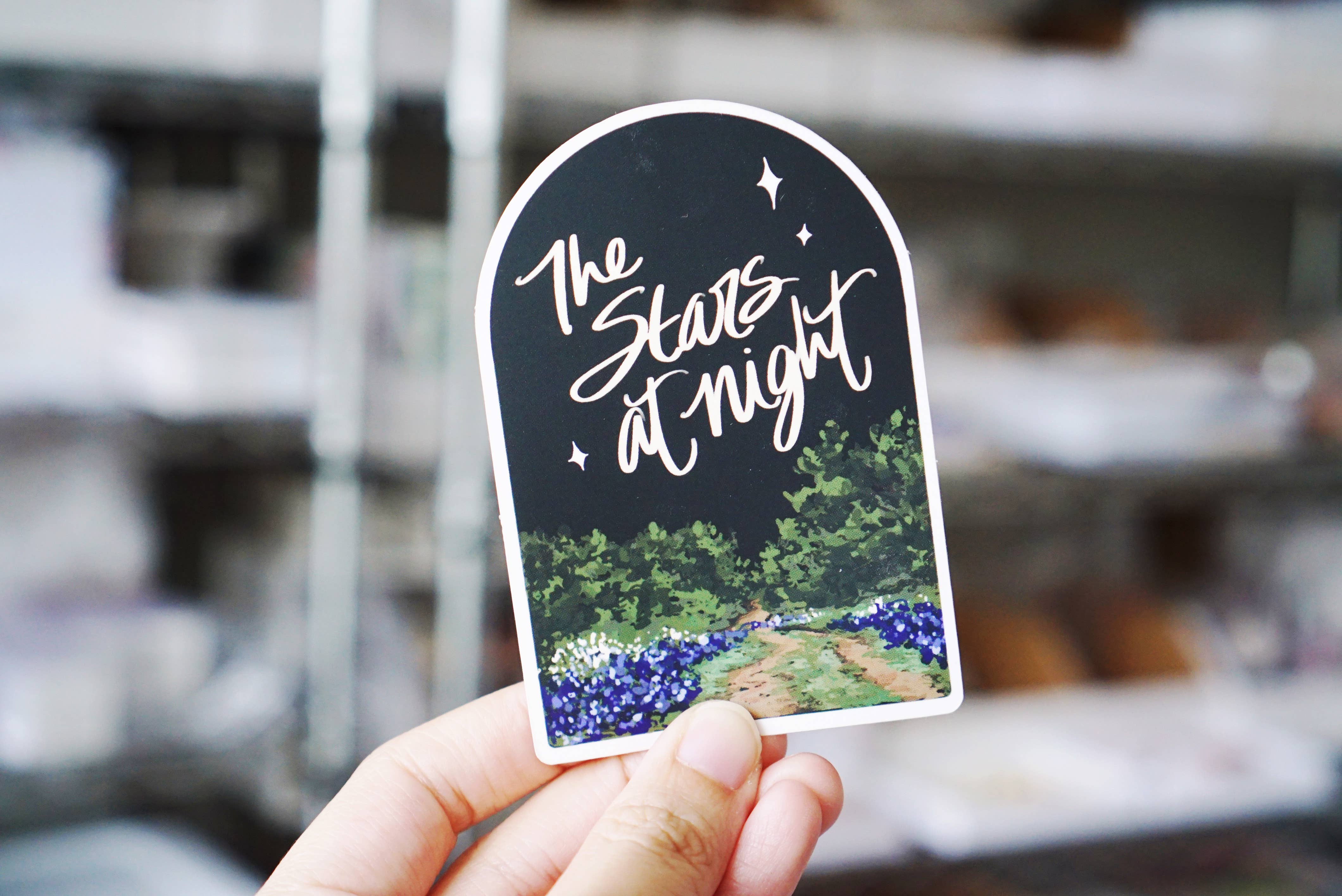 Deep in the Heart of Texas vinyl matte large sticker