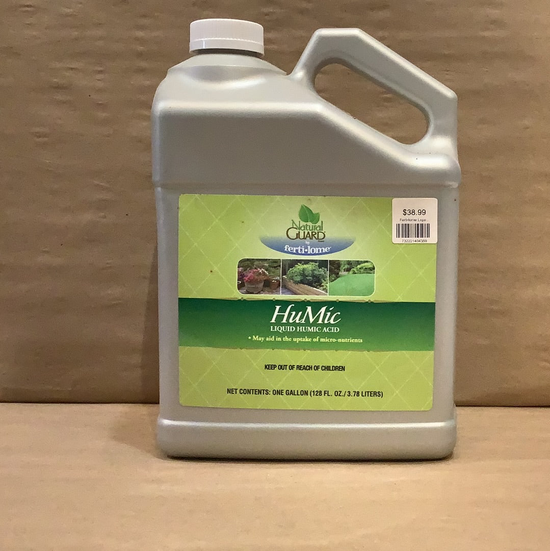 Fertilome 1-gallon liquid humic acid front label