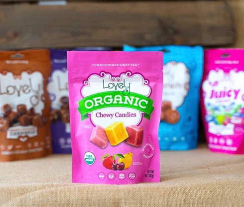 Organic Chewy Candies - Gluten Free Candy, No Dyes