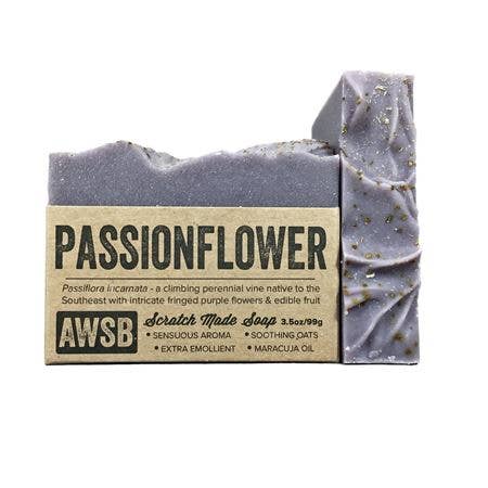 Passionflower scented bar soap