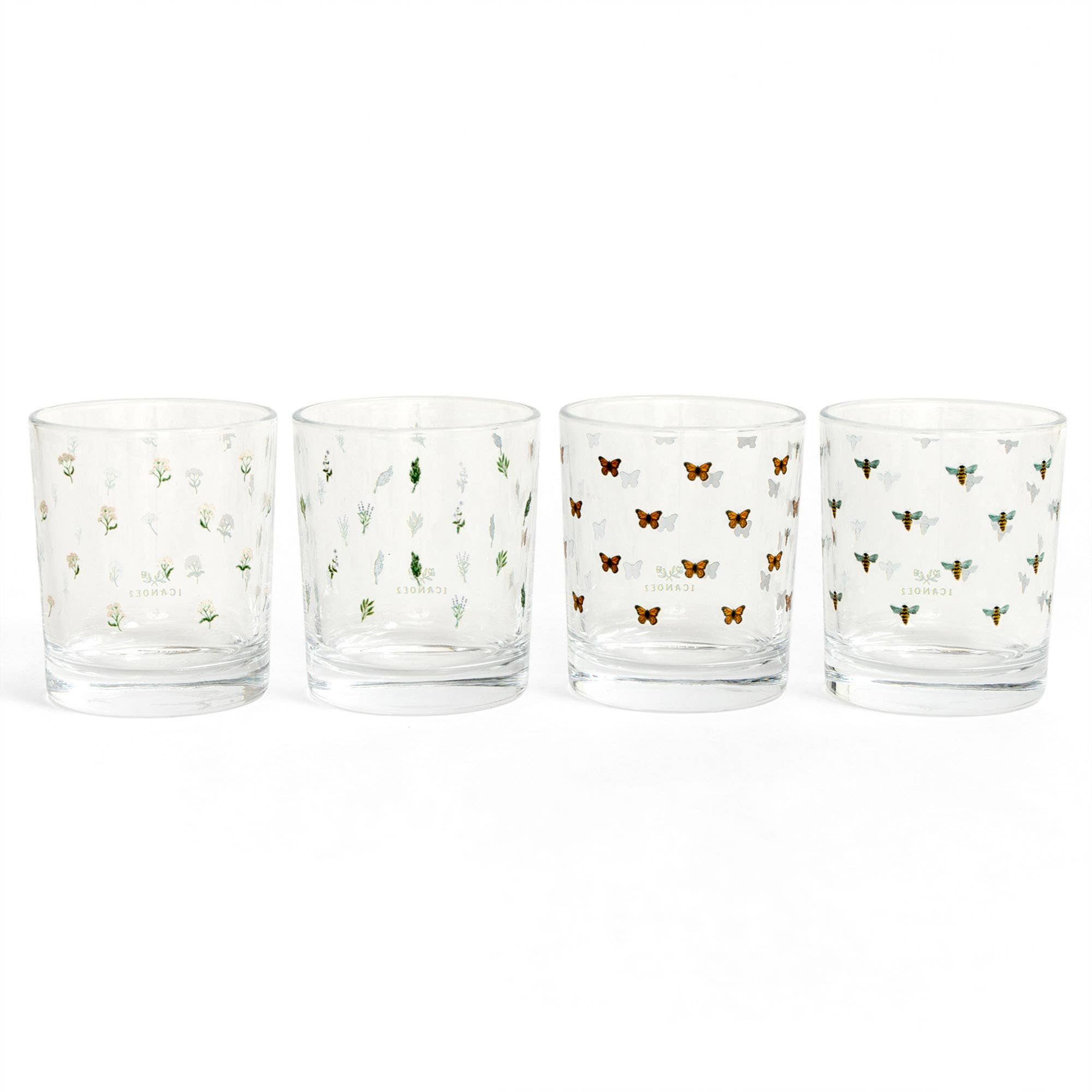 Pollinators Short Juice Glass