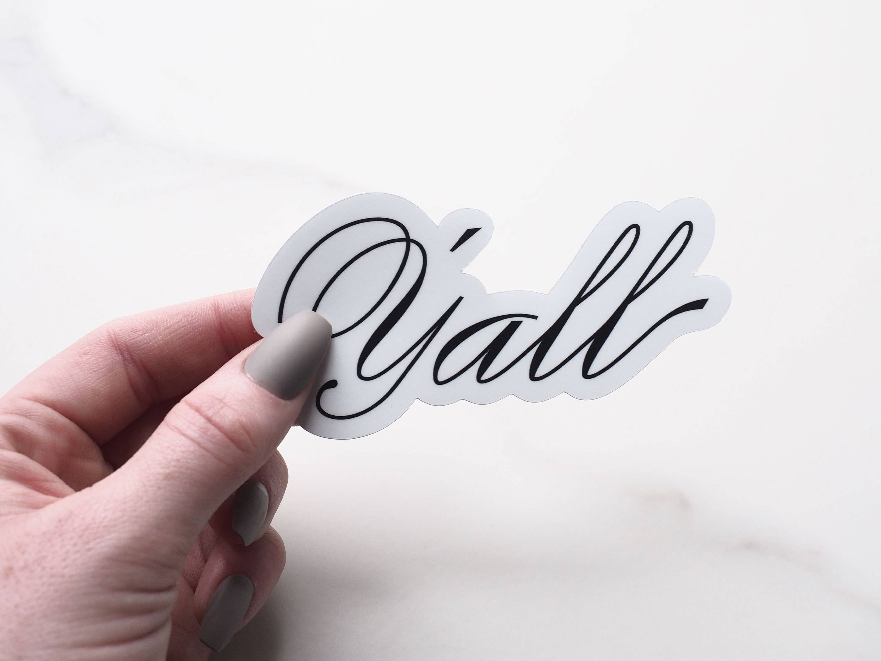 Y'all Sticker for Hydroflask - Cute Southern Decals