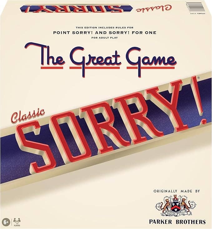 Classic Sorry® - Fun Family Game 1930's Edition