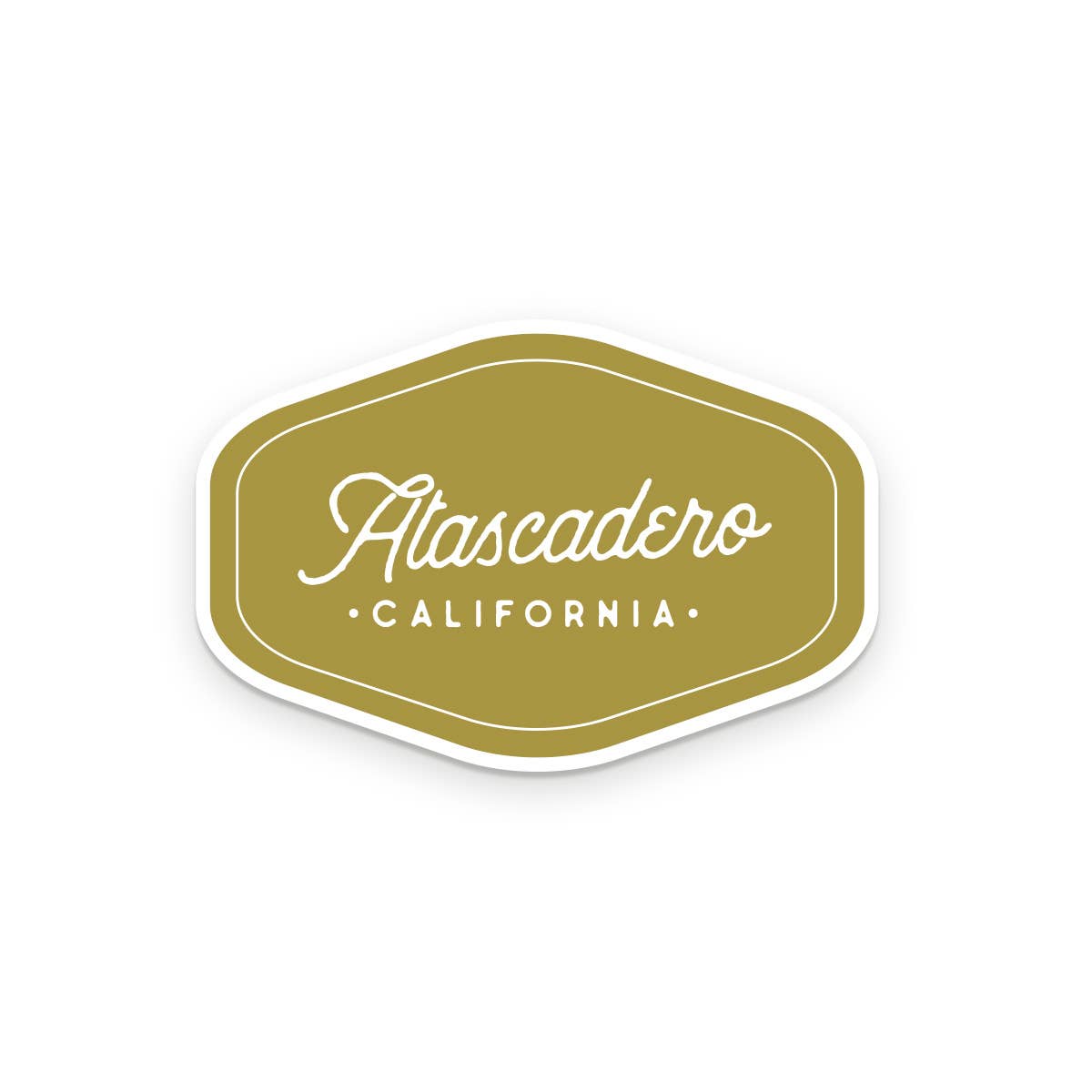 Custom City Script Sticker color option
