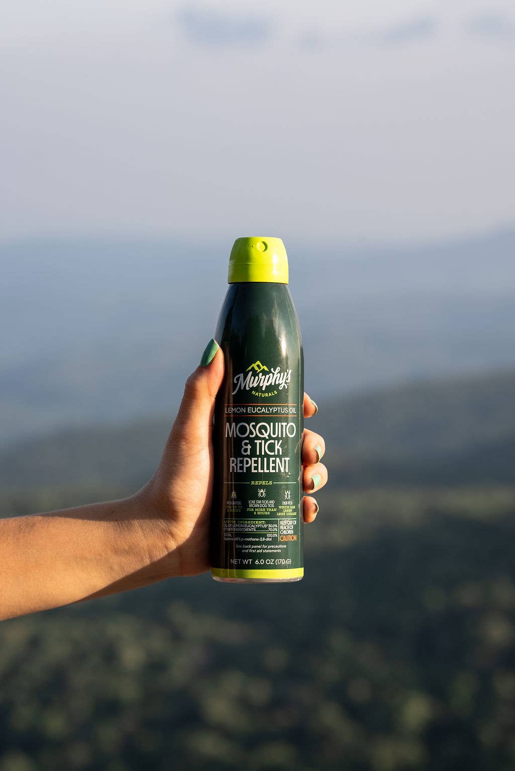 Mosquito and tick repellent mist 6oz spray nozzle detail