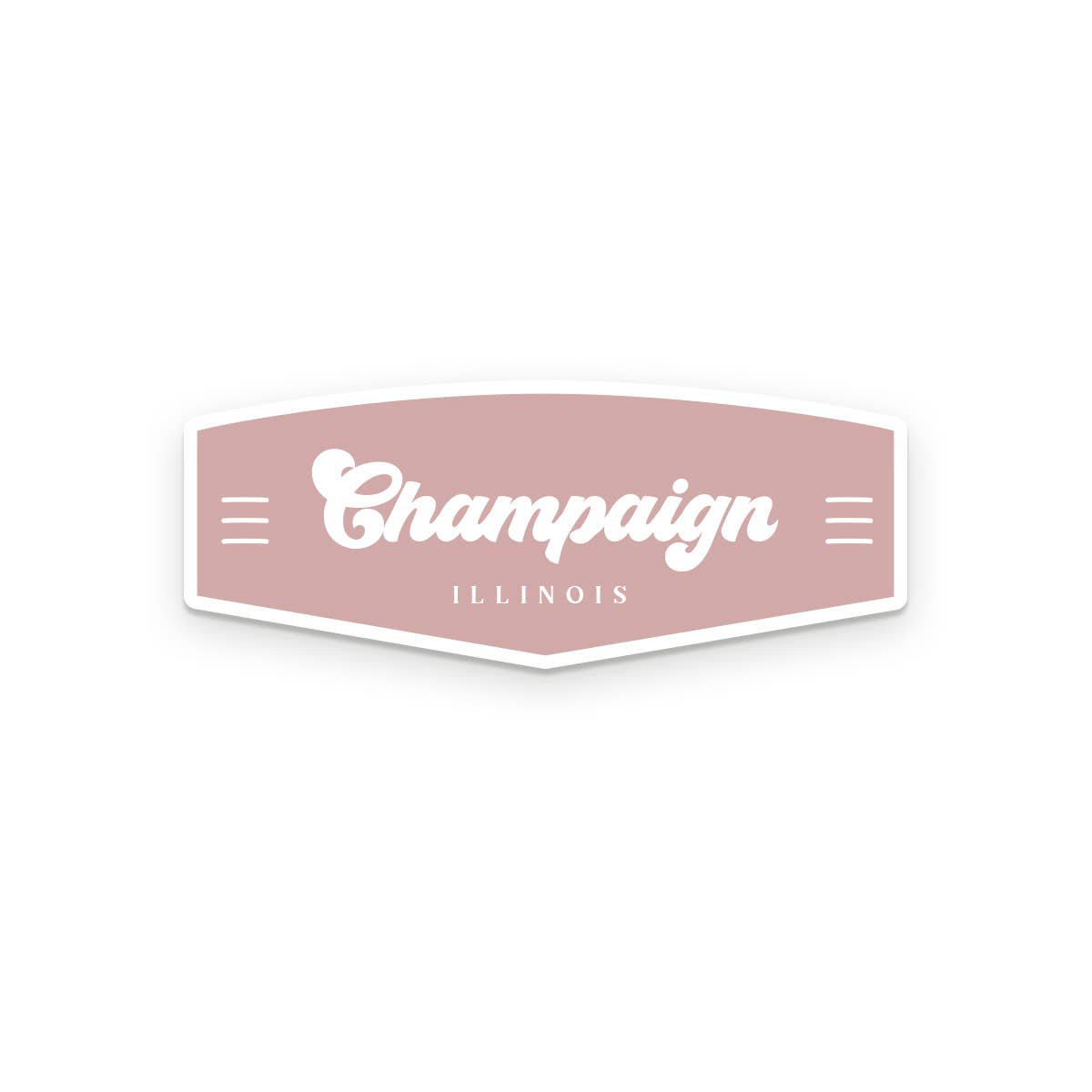 Custom City Retro Sticker