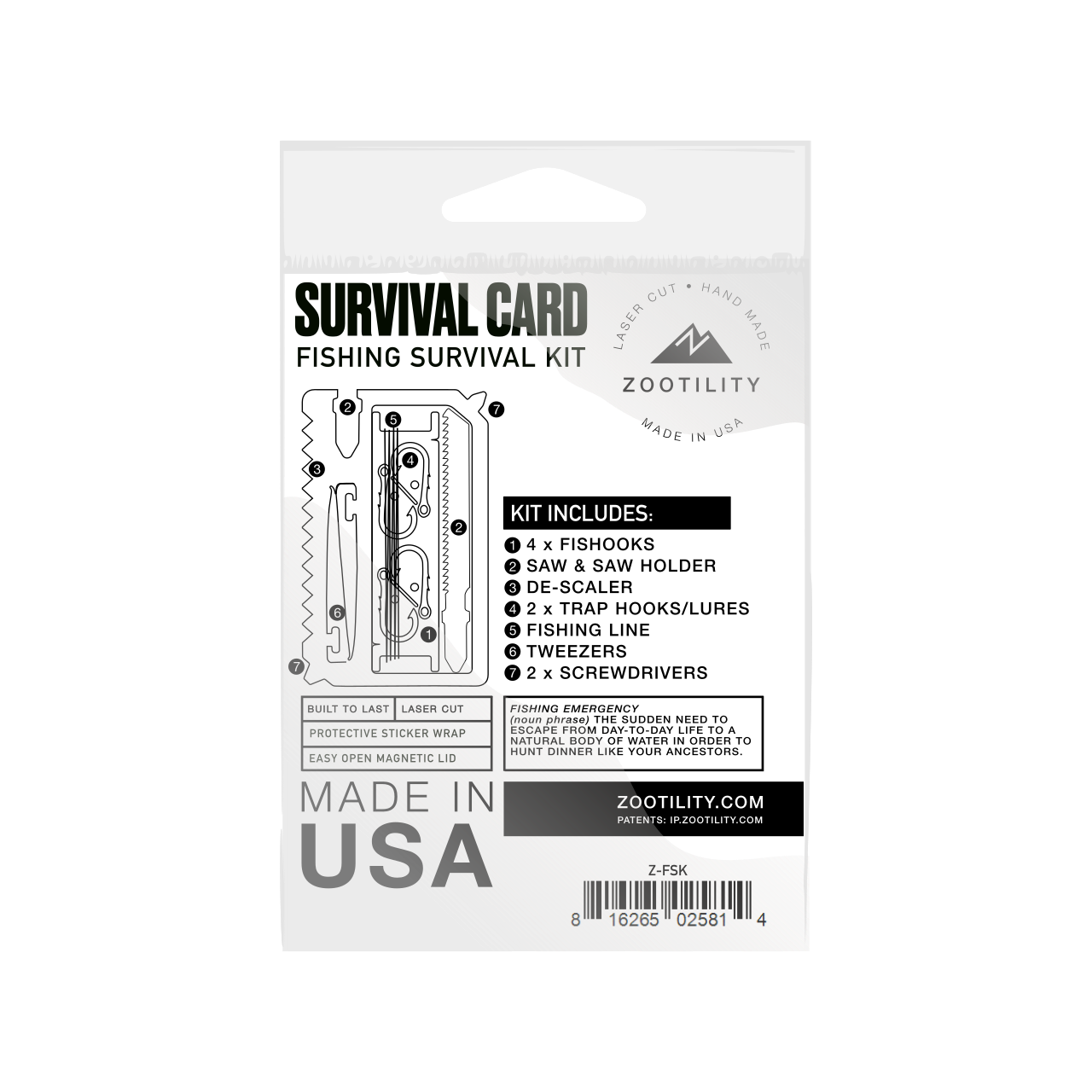 Fishing Survival Kit