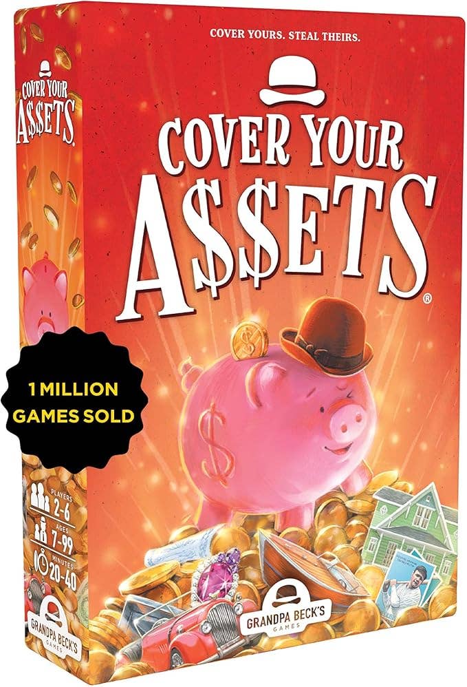 Cover Your Assets - Best Selling Strategic Game For Ages 7+