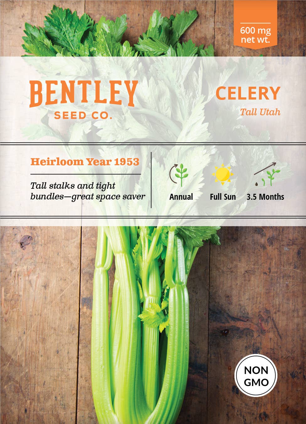 Brim Seed Co. Tall Utah Celery seed packet