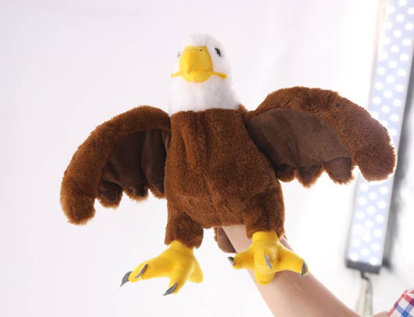 11" (28cm) Puppet Bald Eagle