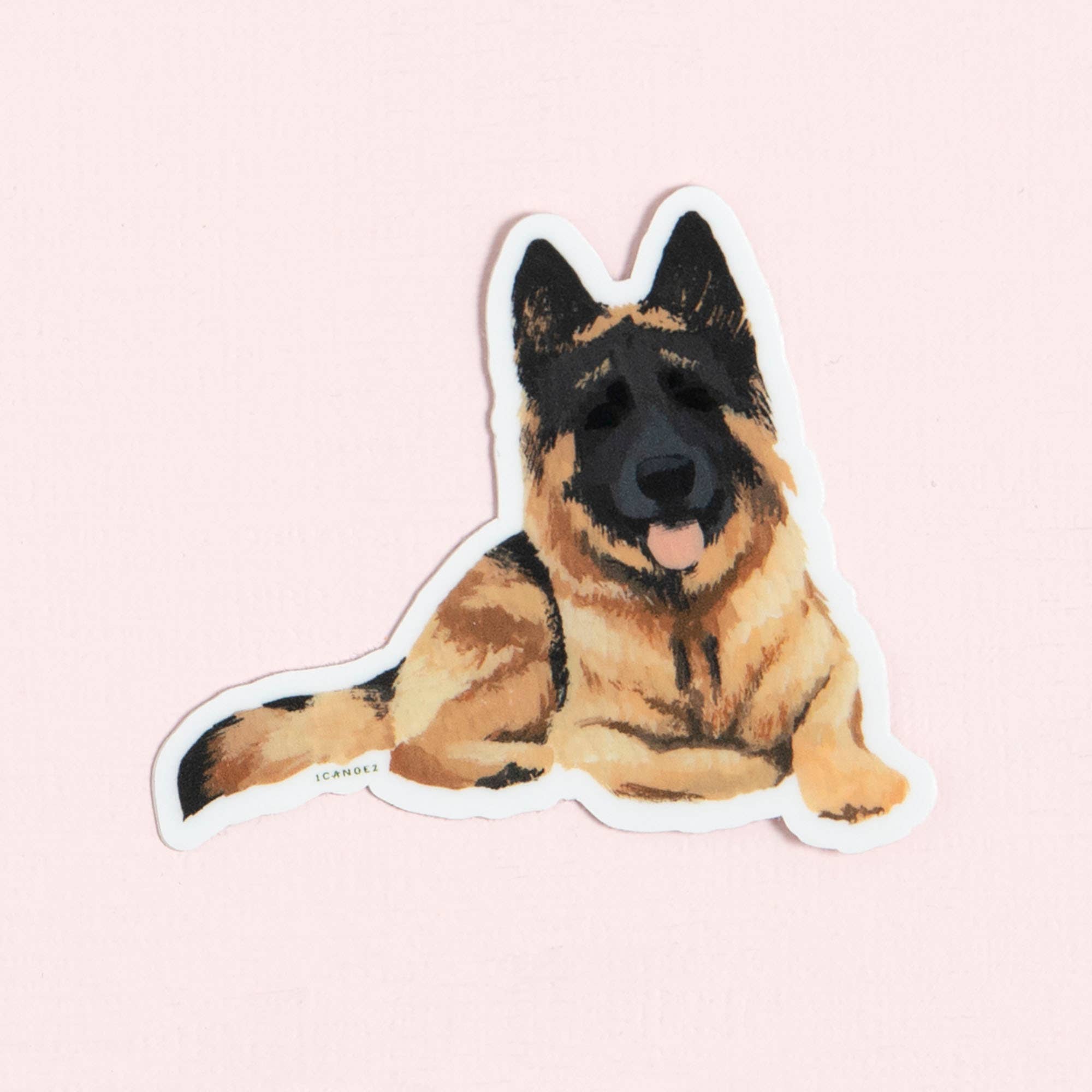 German Shepherd Decal Sticker