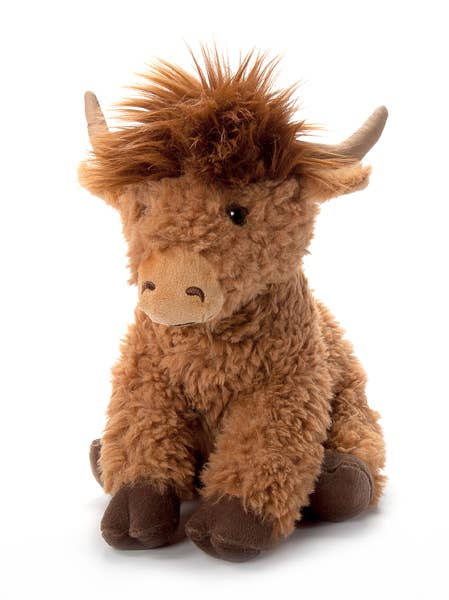 12" (28cm) Wild Onez Highland Chestnut Red Cow