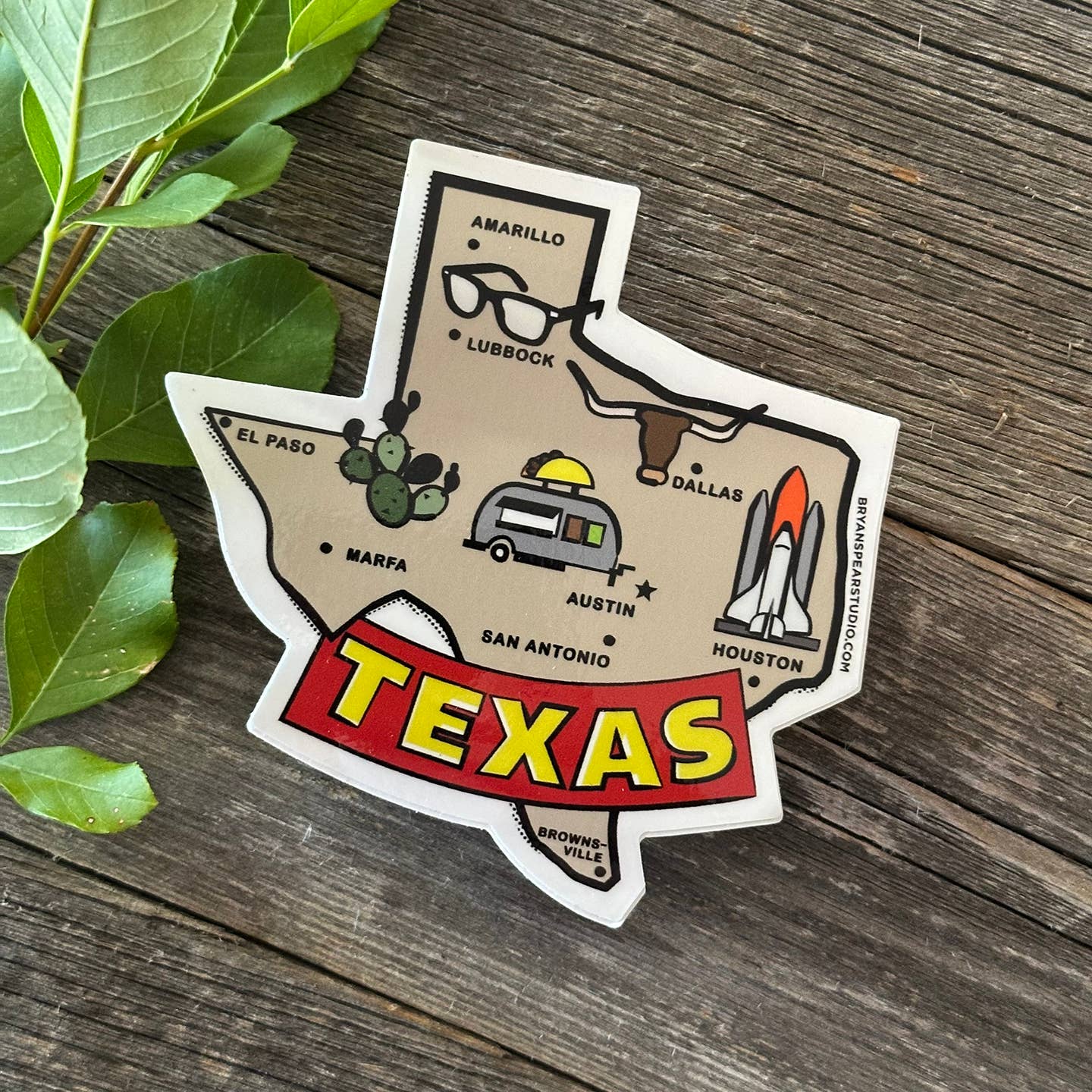 Texas Decal Sticker