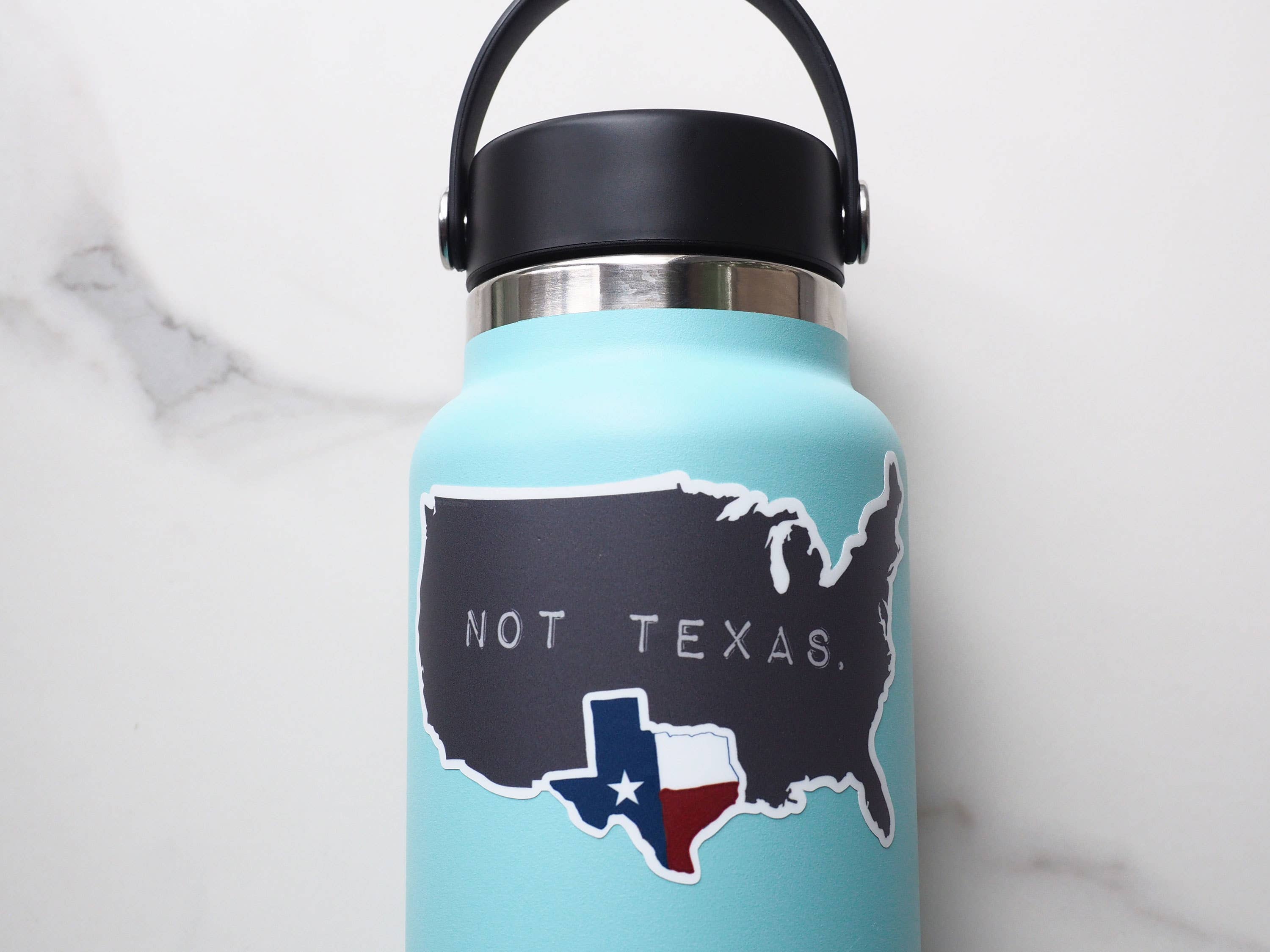 Texas, Not Texas Sticker, Funny TX Decal