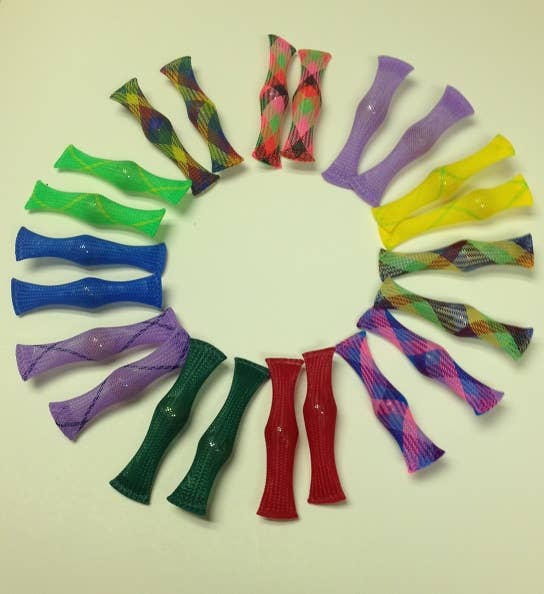 Super Boinks fidget toy in colorful spring shape