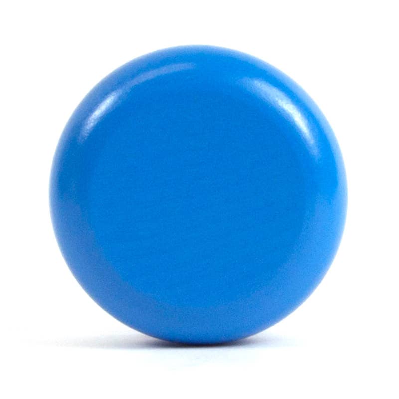 Classic wooden yo-yo side view