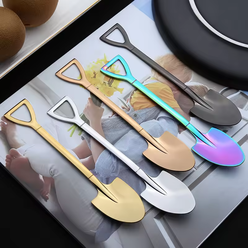 Shovel spoon unique novelty spoon for coffee