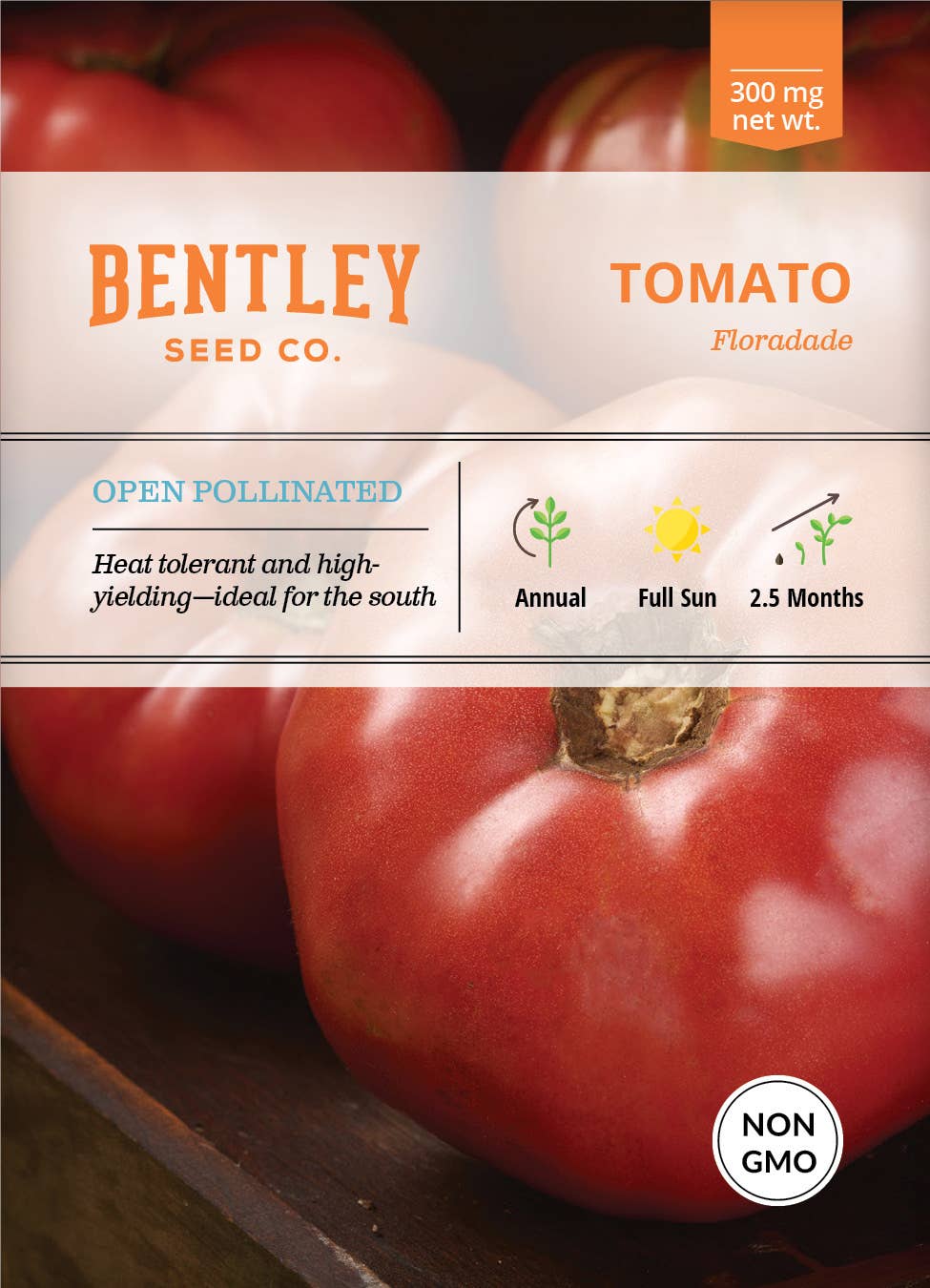 Floradade tomato seed packet
