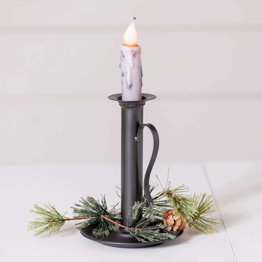 Gathering Room Candle Holder styled in home setting