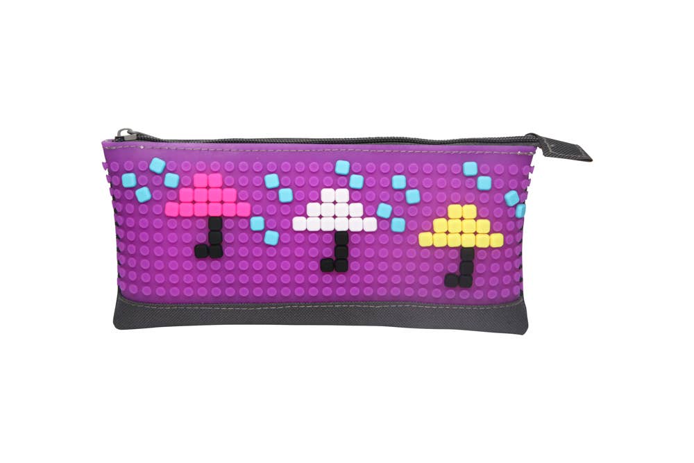 Pixit Pencil Case with pixel art design options