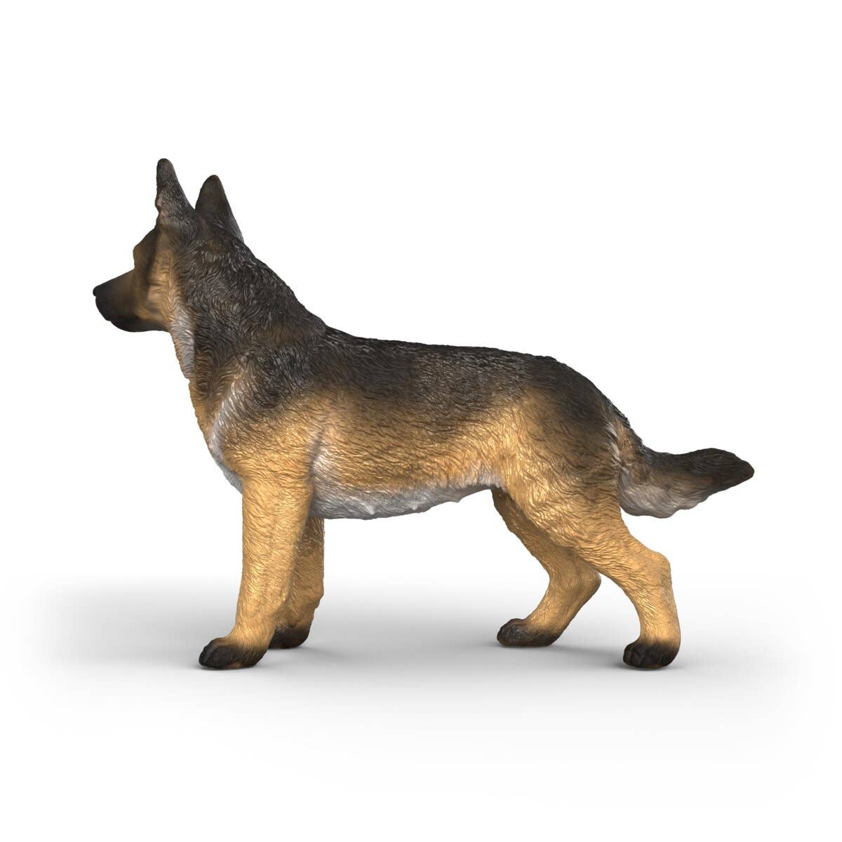 German shepherd dog Animal Toy Figurine