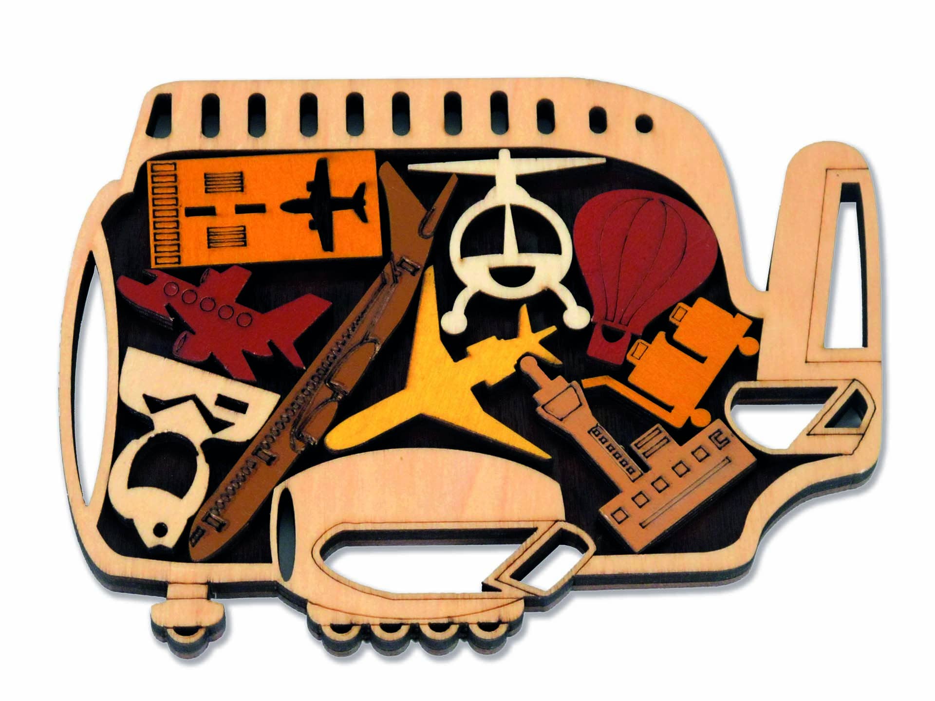 Constantin Airport Puzzle pieces and packaging