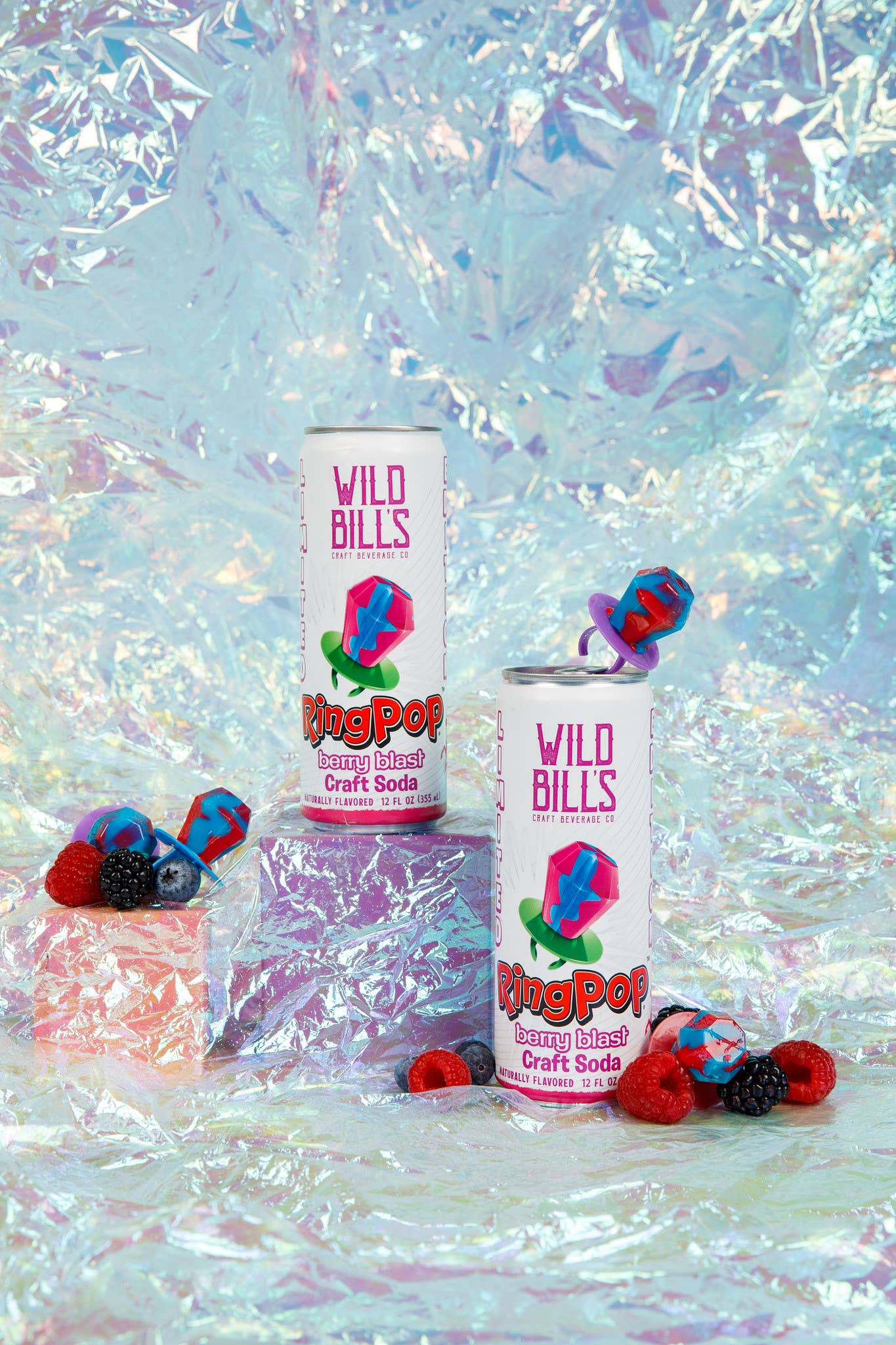 Ring Pop Soda Berry Blast Pure Cane Sugar