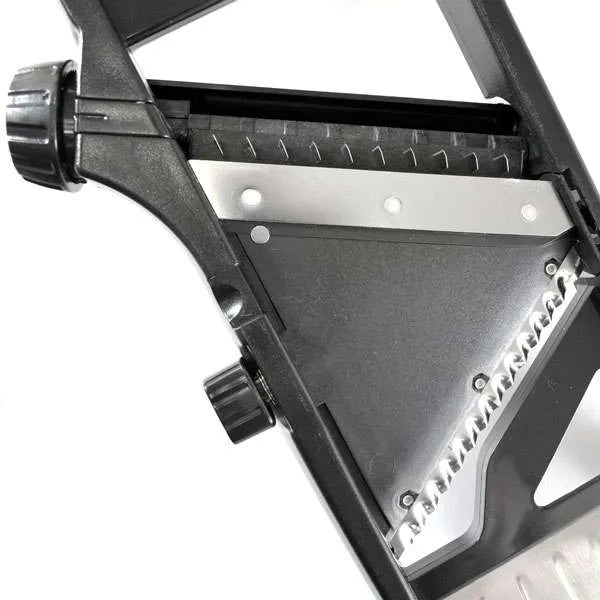 NorPro Deluxe Mandoline Slicer thickness adjustment feature