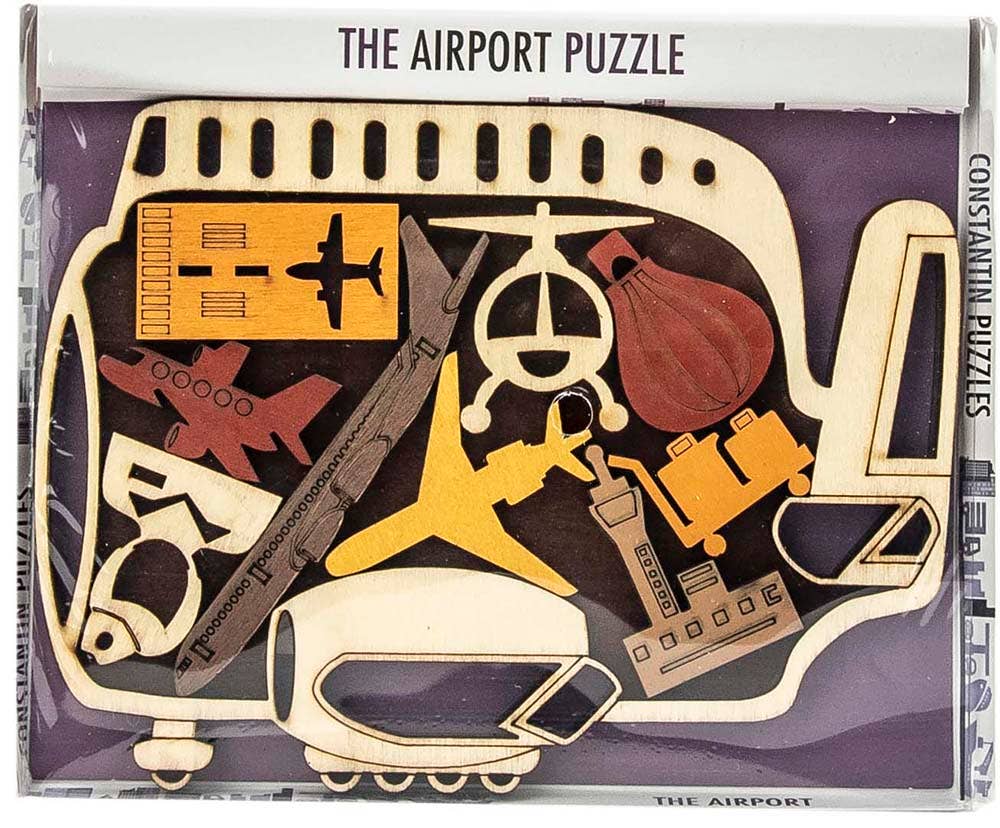 Constantin Airport Puzzle wooden brain teaser