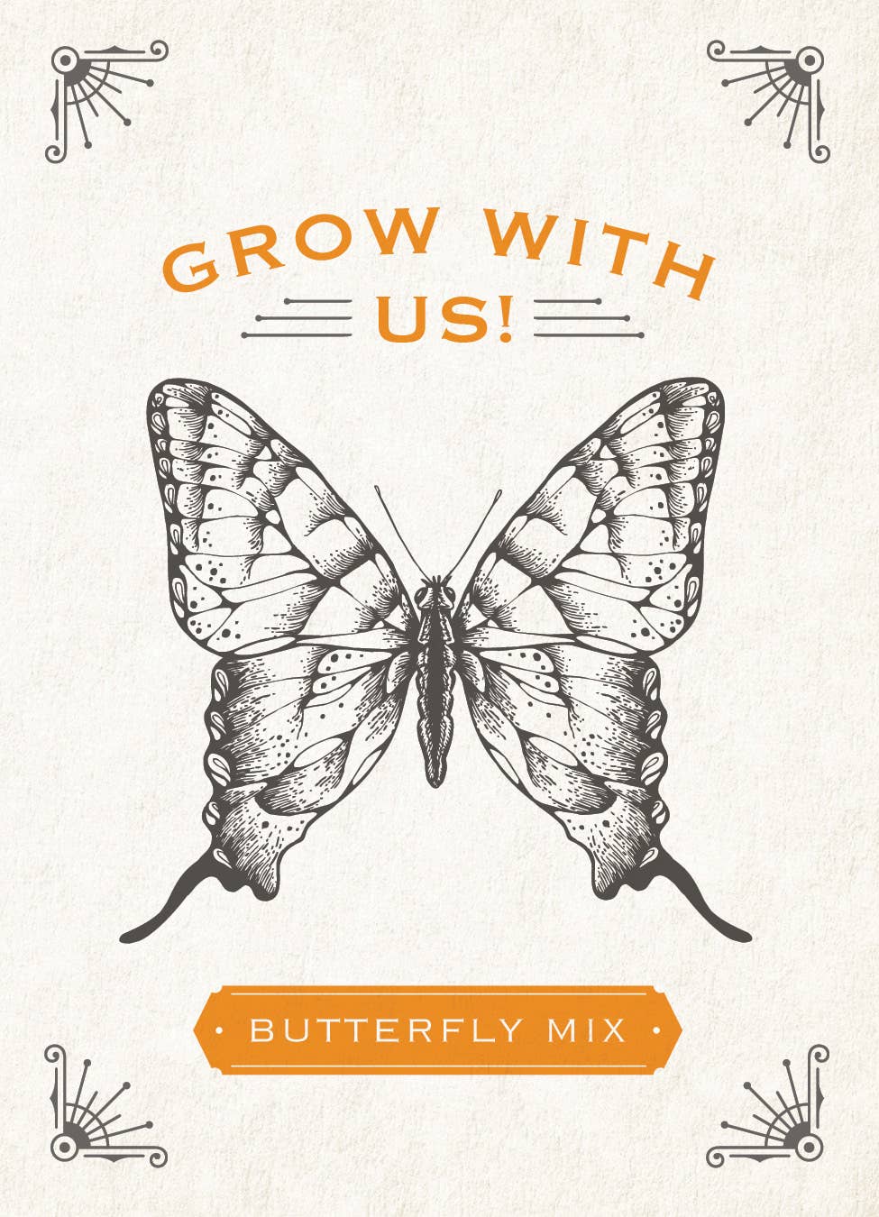 Grow With Us Butterfly seed packet collection