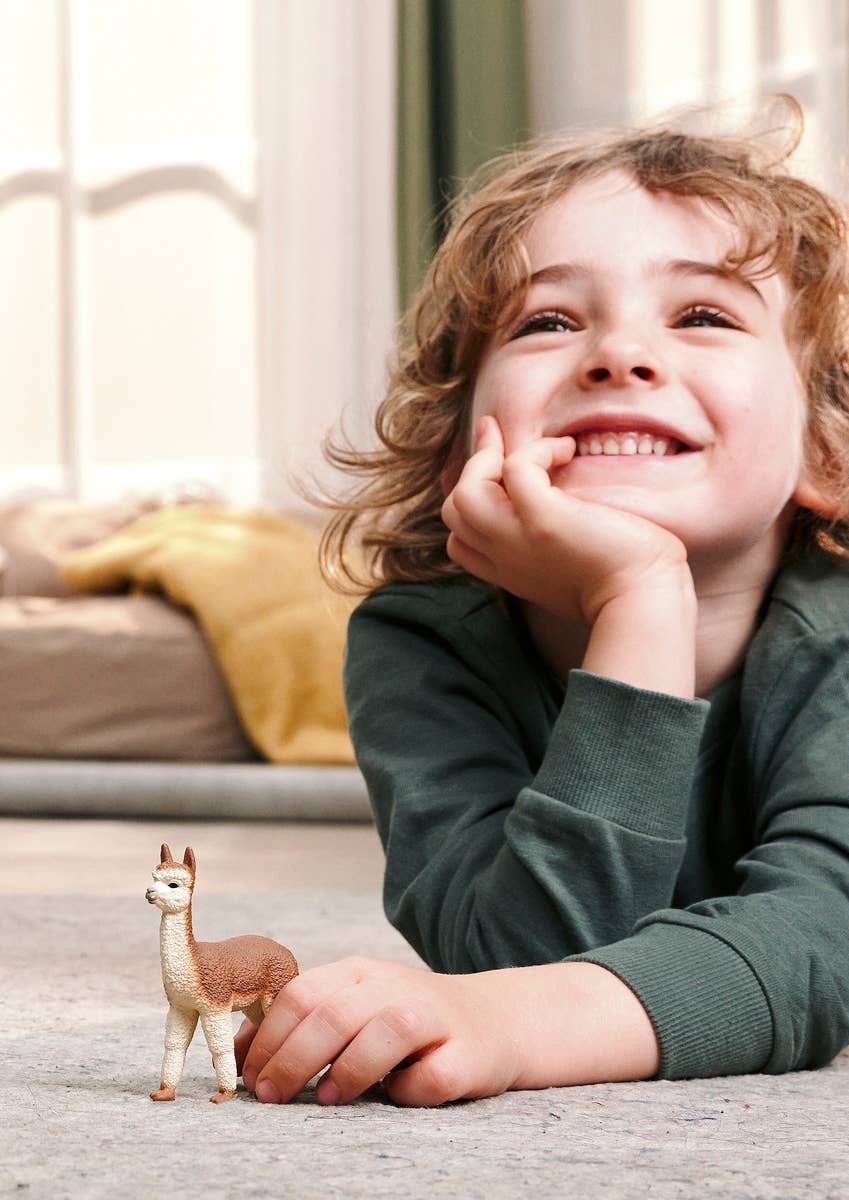 Alpaca Animal Toy Figurine
