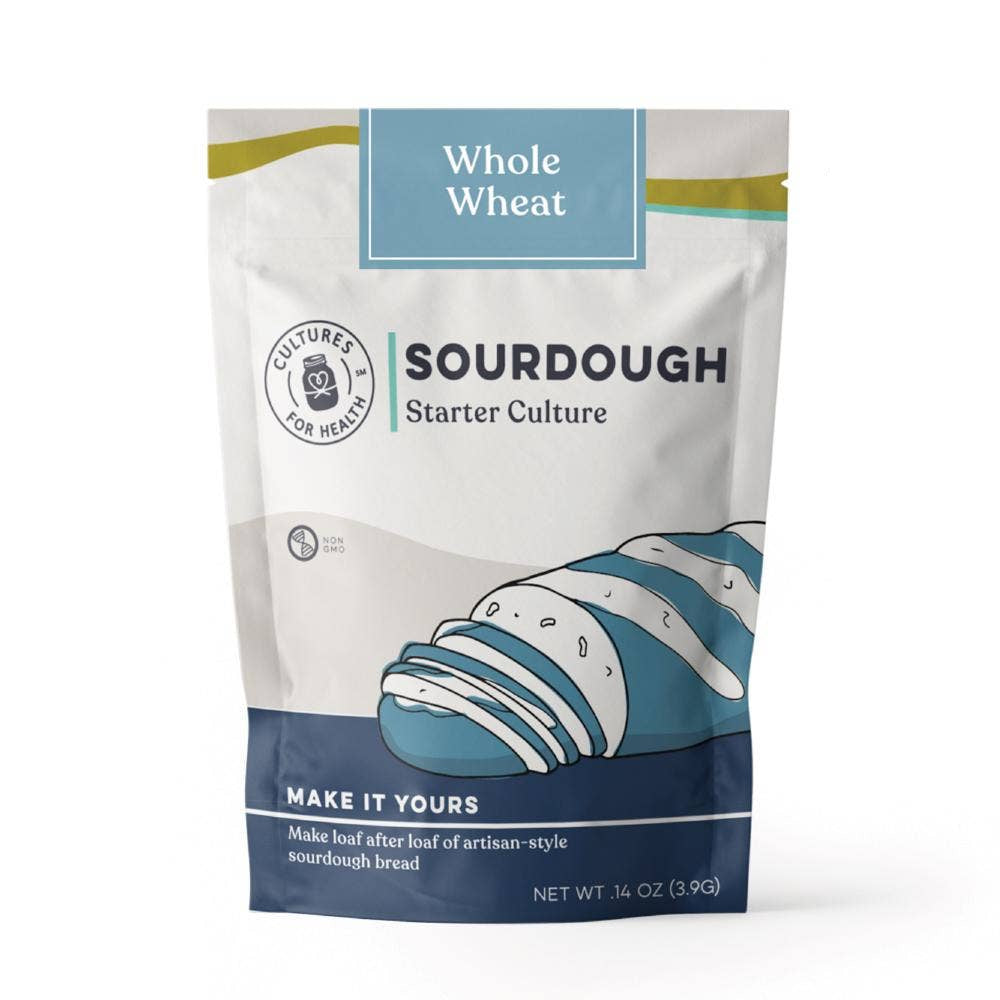 Whole Wheat Sourdough Starter Culture kit