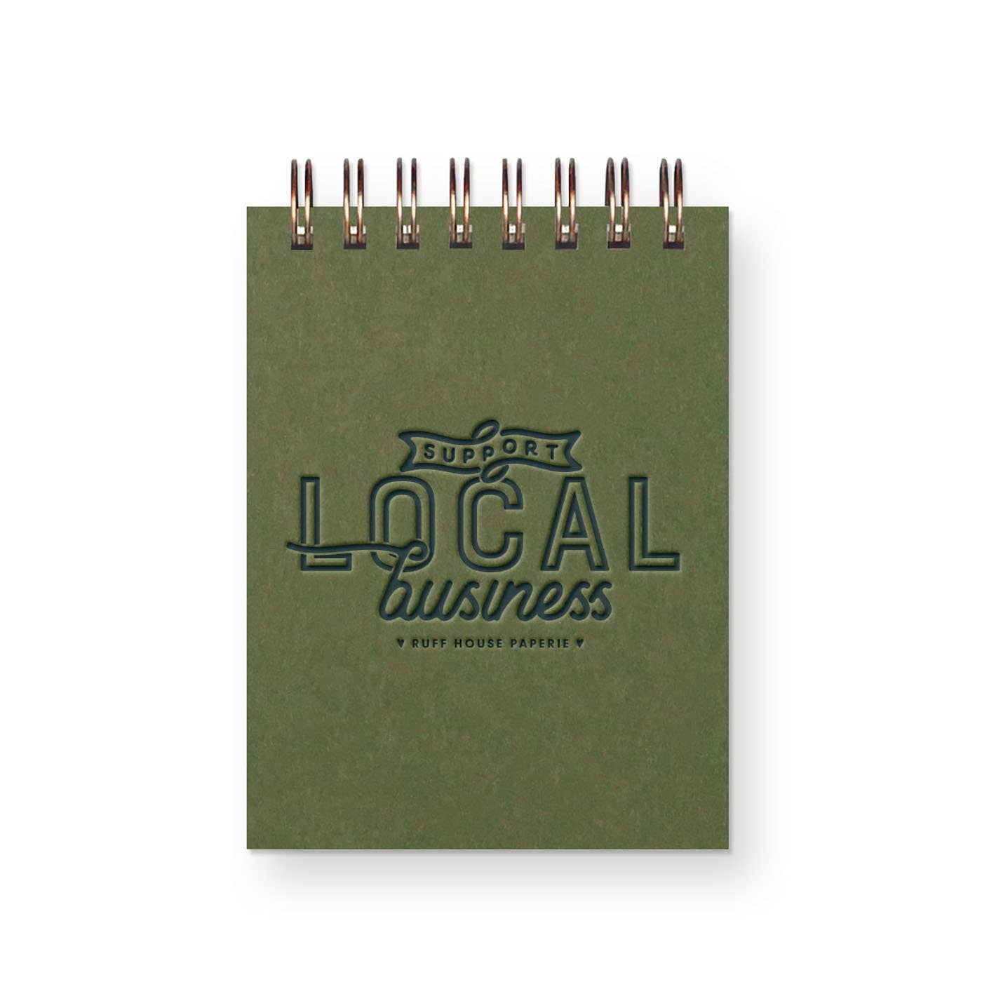 Custom Support Local Business mini jotter notebook additional color