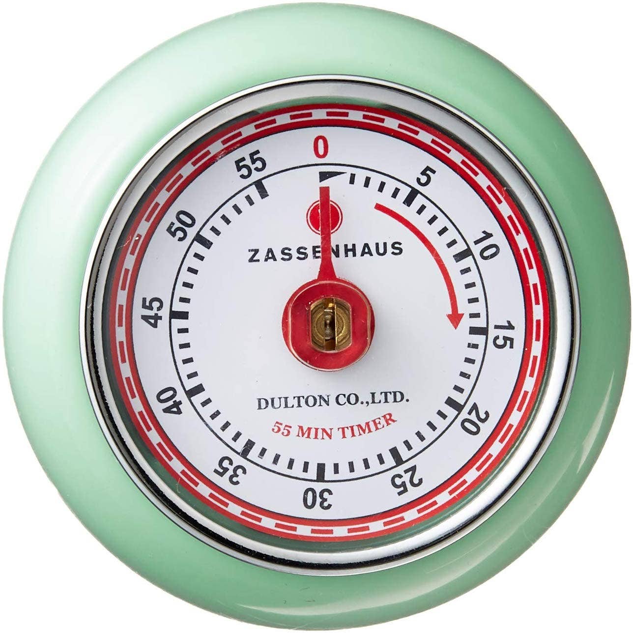 "Retro" Kitchen Timer, Mint Green